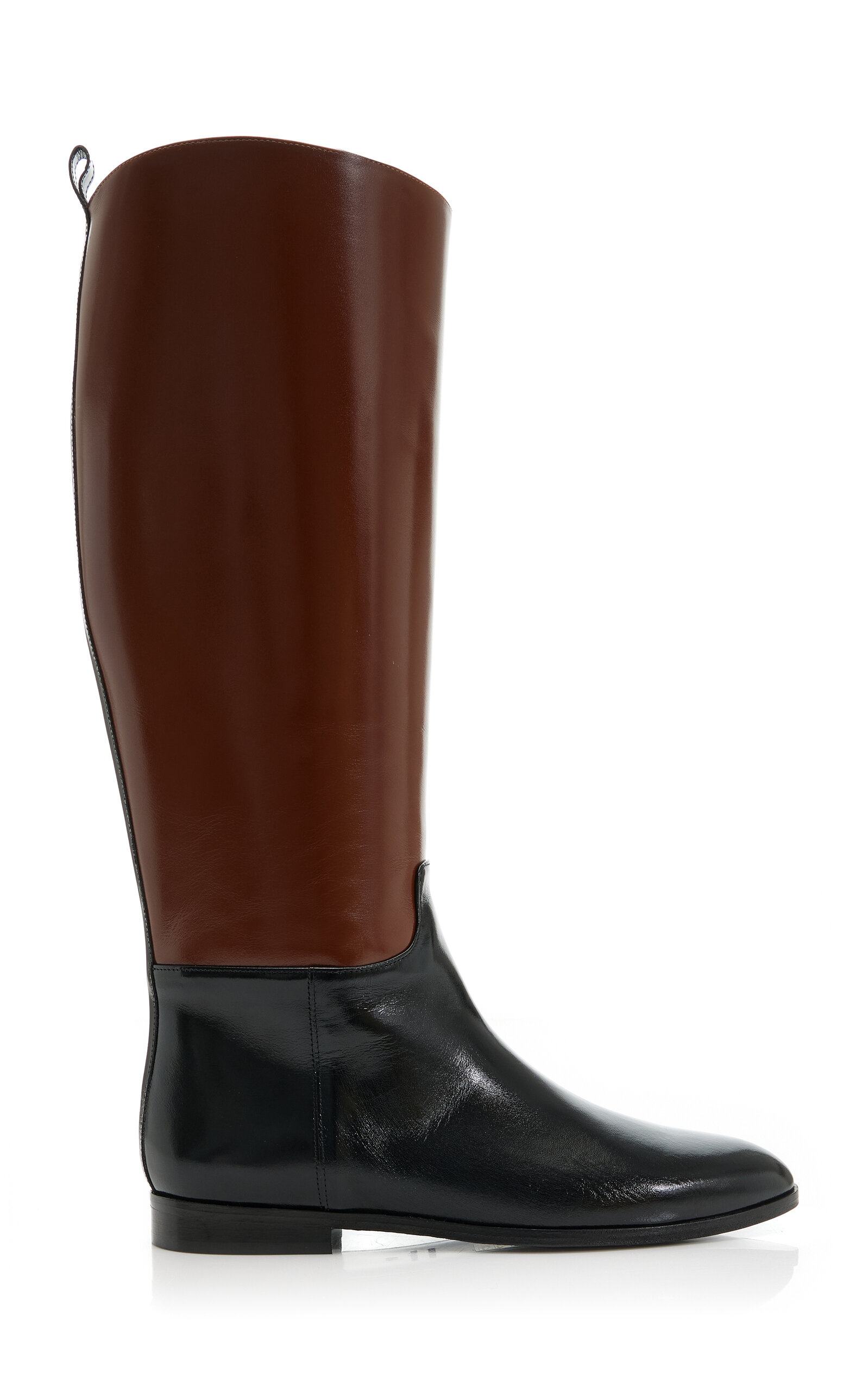 Gia Borghini Marta Leather Knee Boots - Moda Operandi