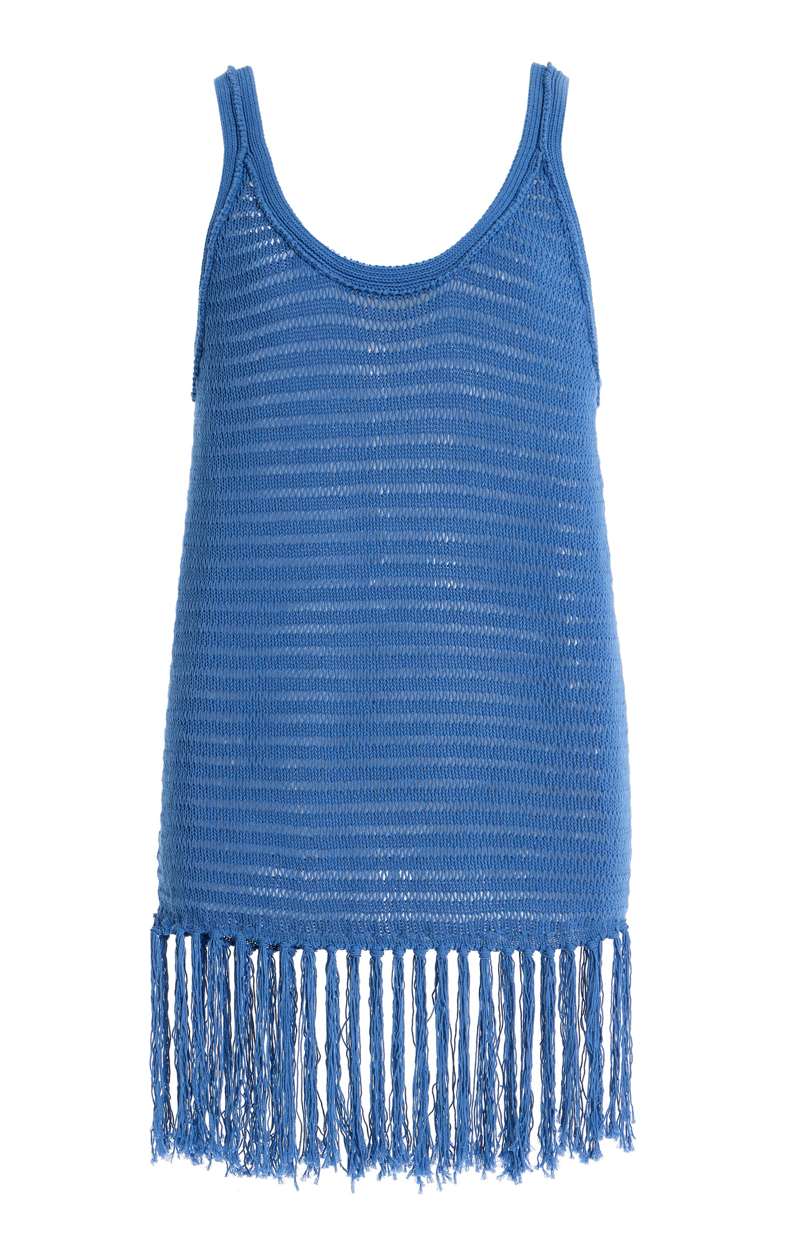 Zulu & Zephyr Exclusive Crochet Knit Cotton Tank Top