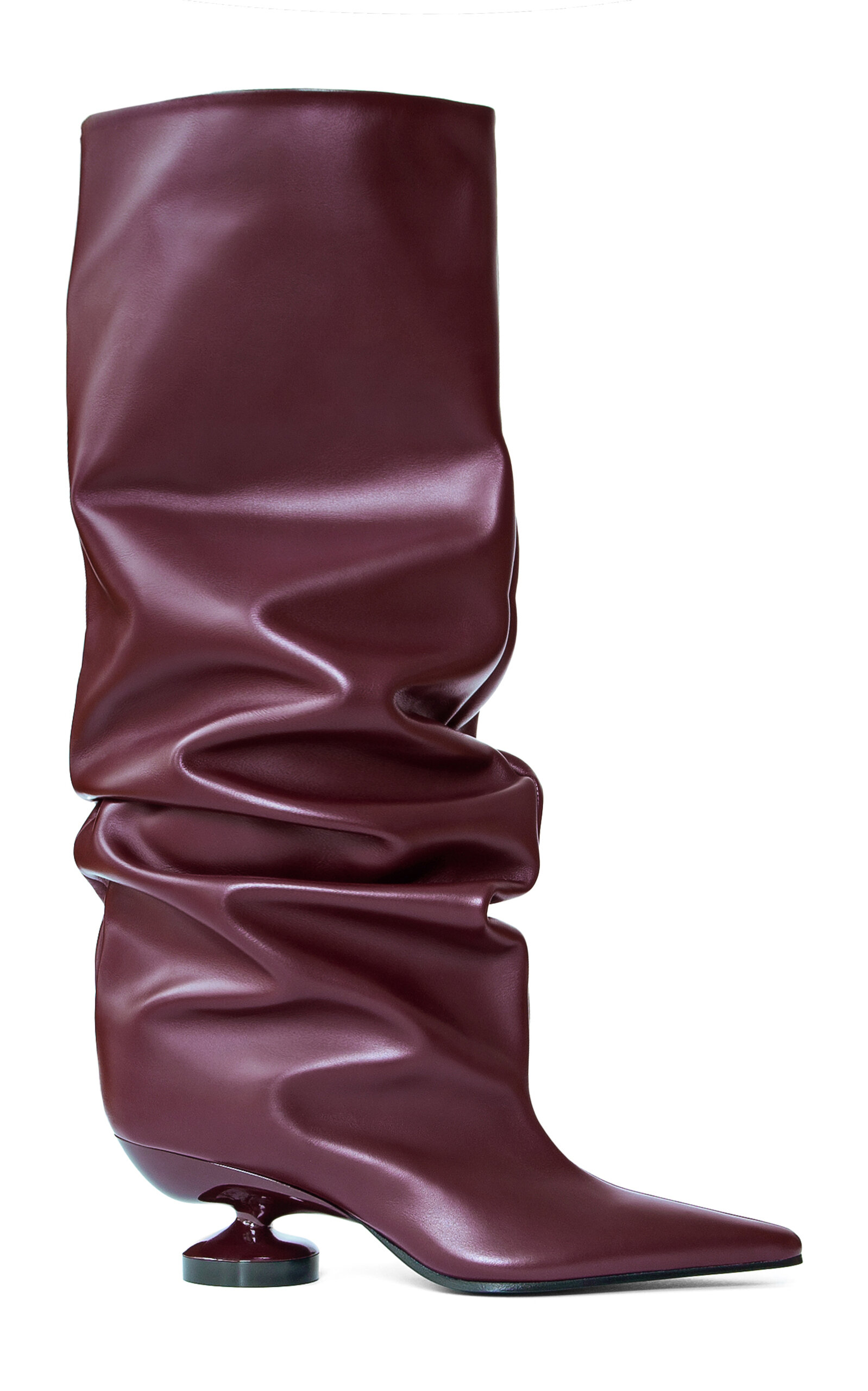 LUCASHEVA Exclsuive Matilda Leather Knee Boots