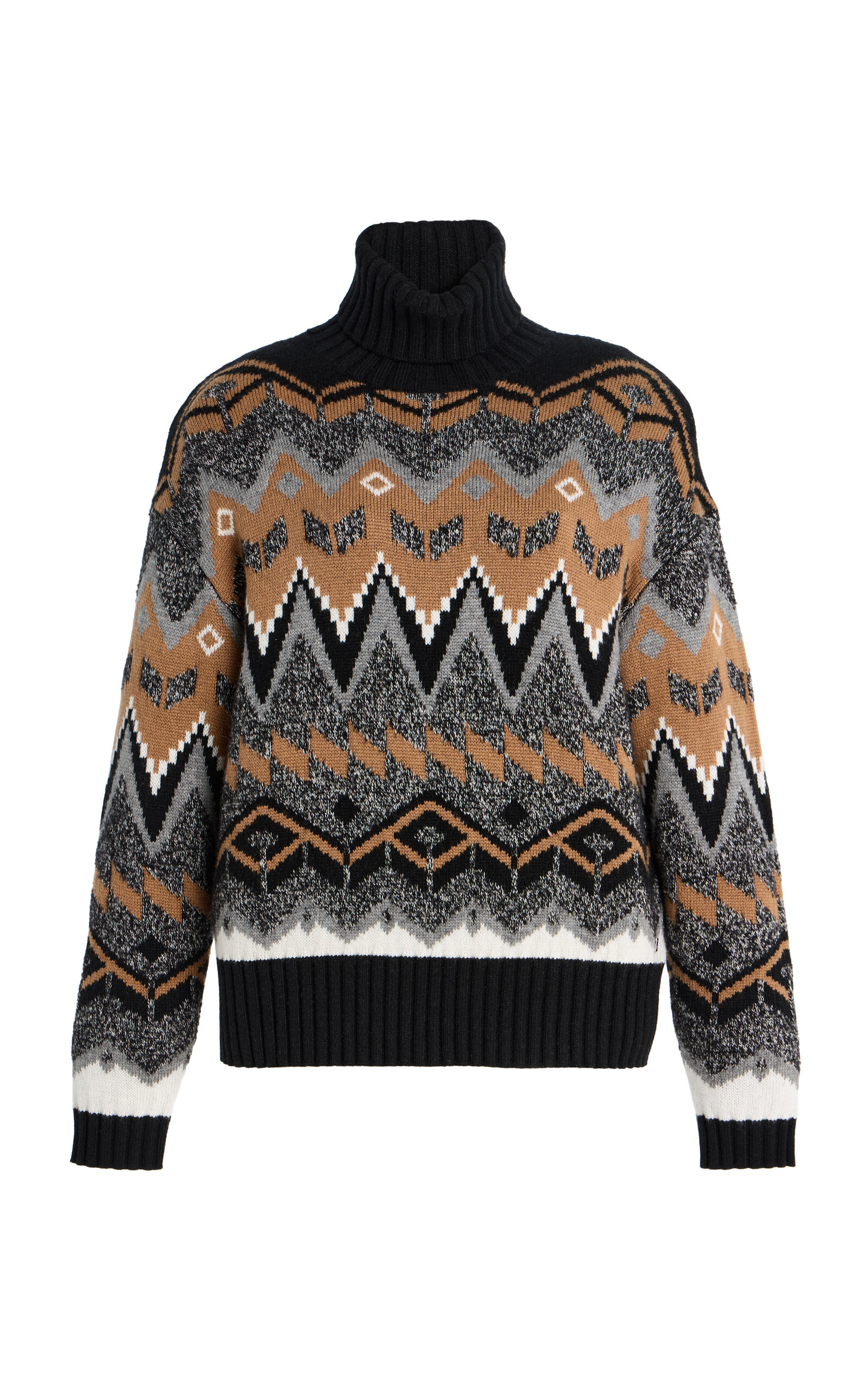 Bogner Raegan Knit Turtleneck Sweater In Multi