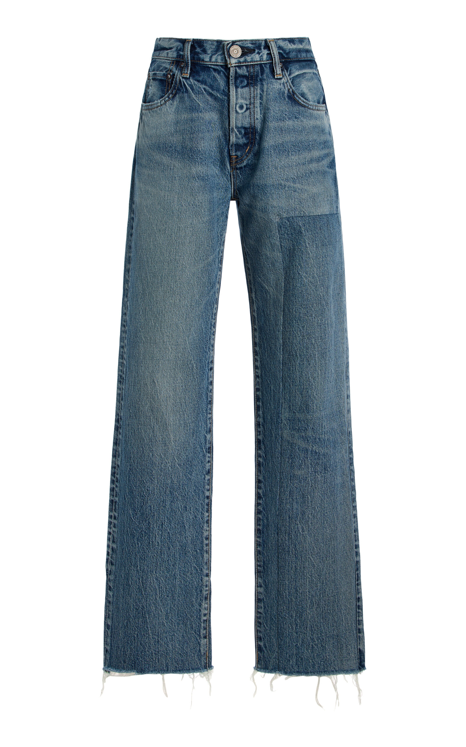MOUSSY VINTAGE Clarksville Rigid Straight-Leg Jeans