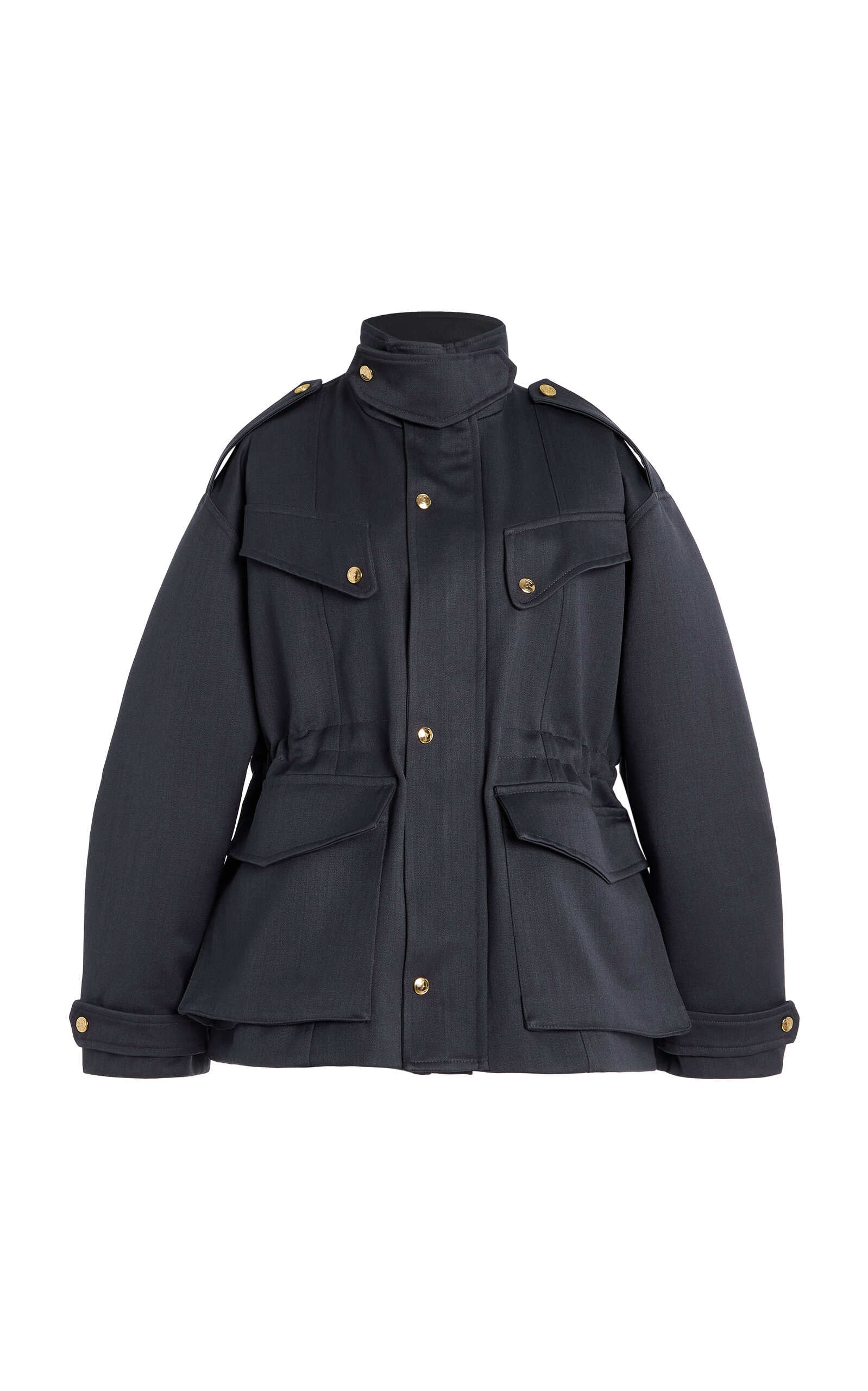 Rùadh Mackenzie Wool Jacket In Gray