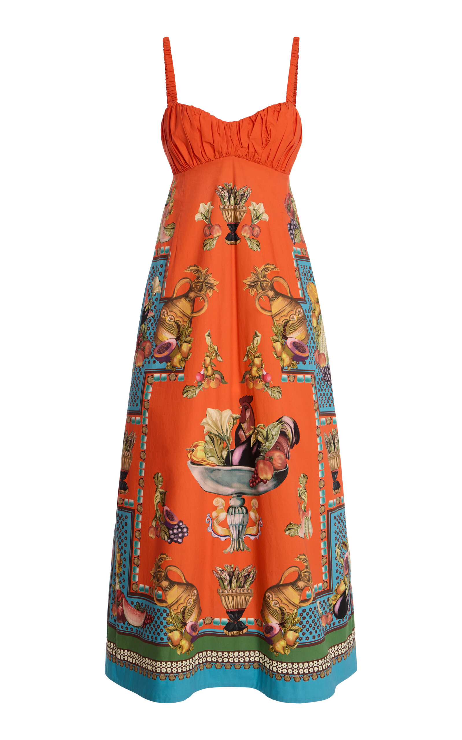 ALÉMAIS Rocco Cotton Poplin Midi Dress