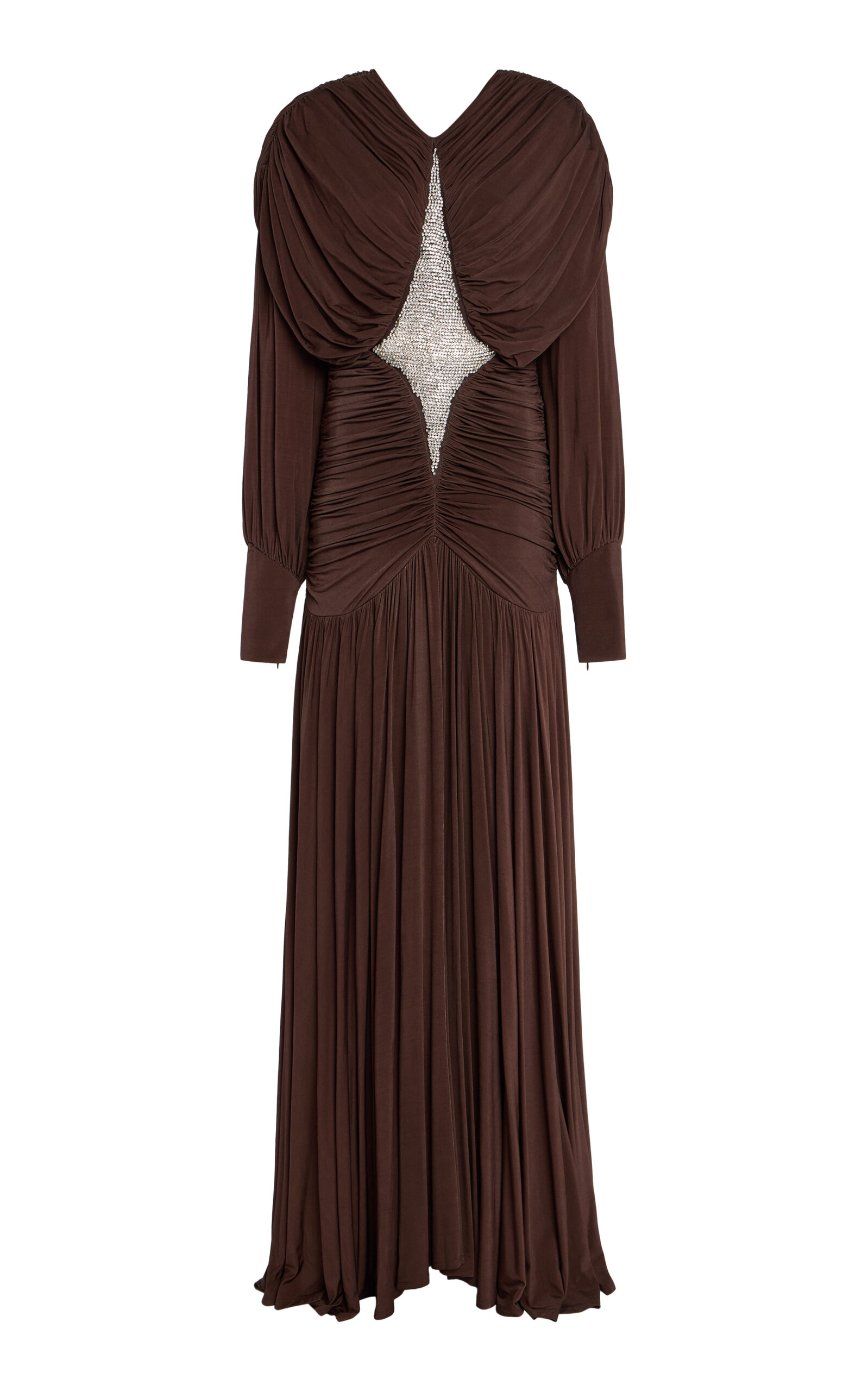 ALÉMAIS Silvio Ruched Midi Dress