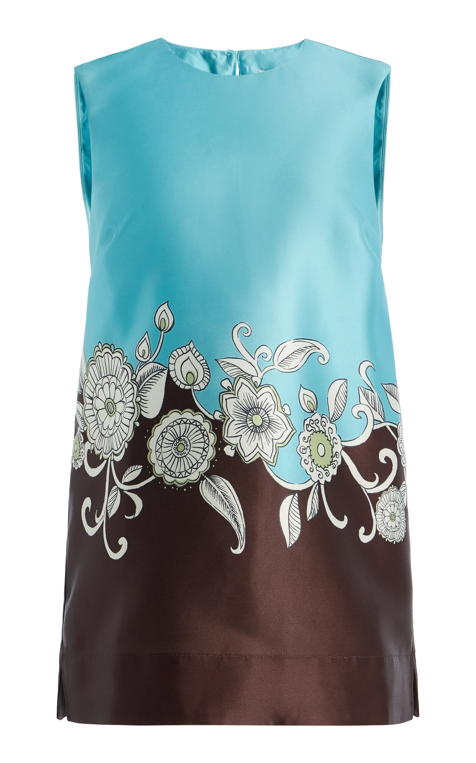 Alemais Gia Printed Twill Top In Multi