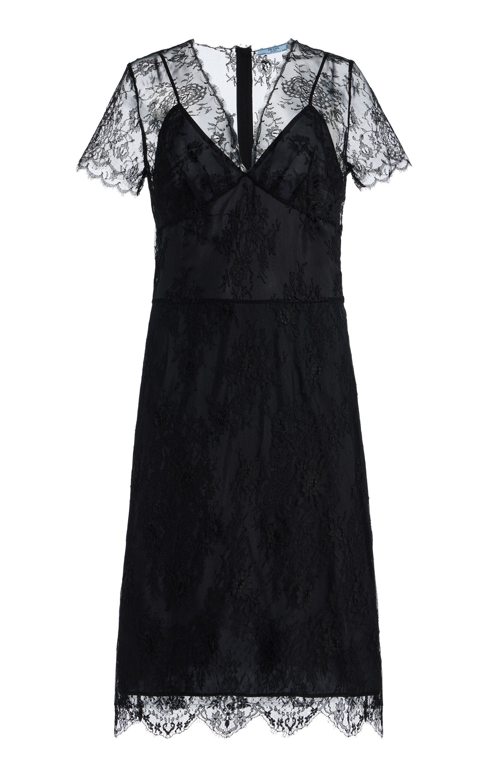 Prada Lace Midi Dress
