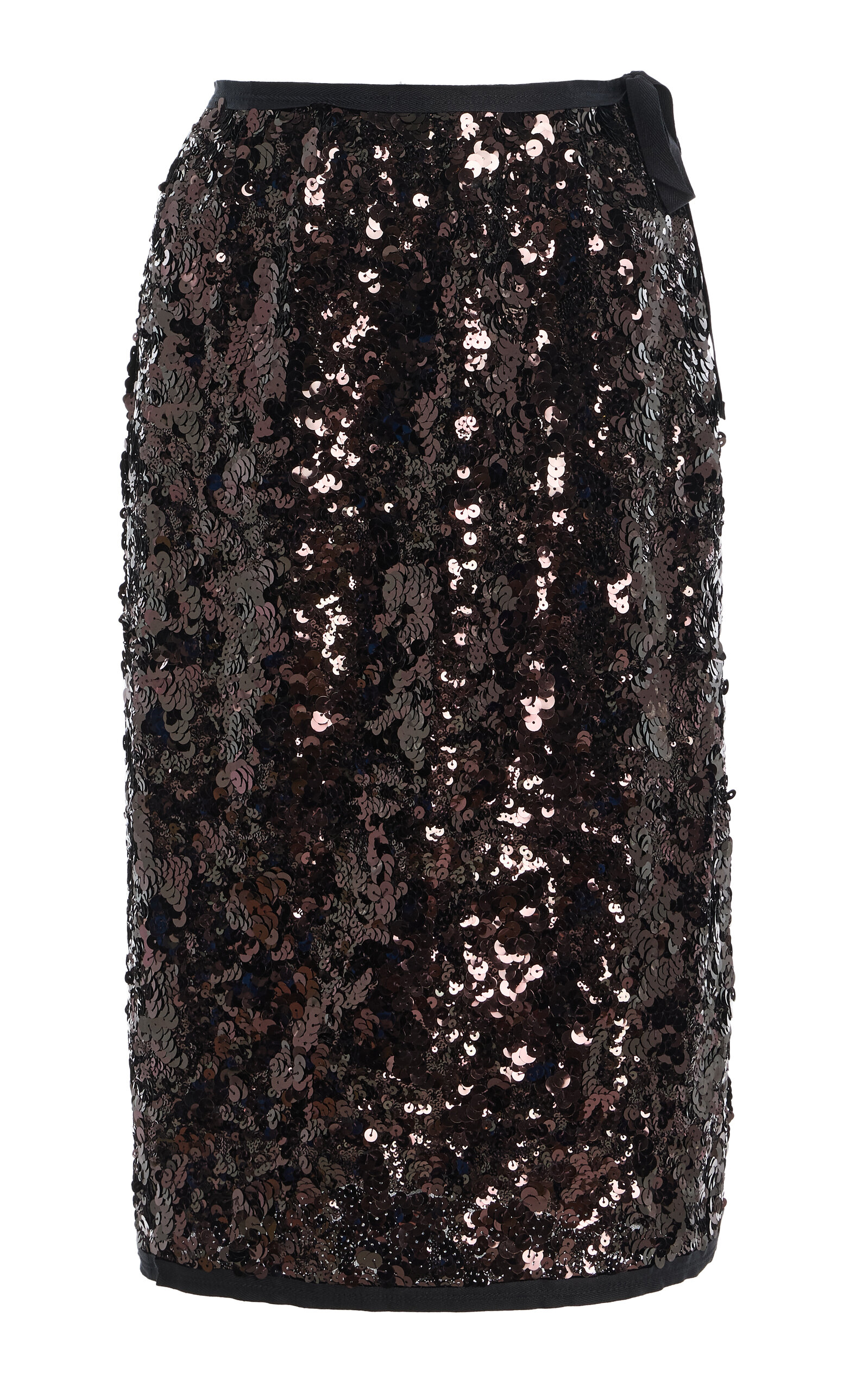Prada Sequined Midi Skirt
