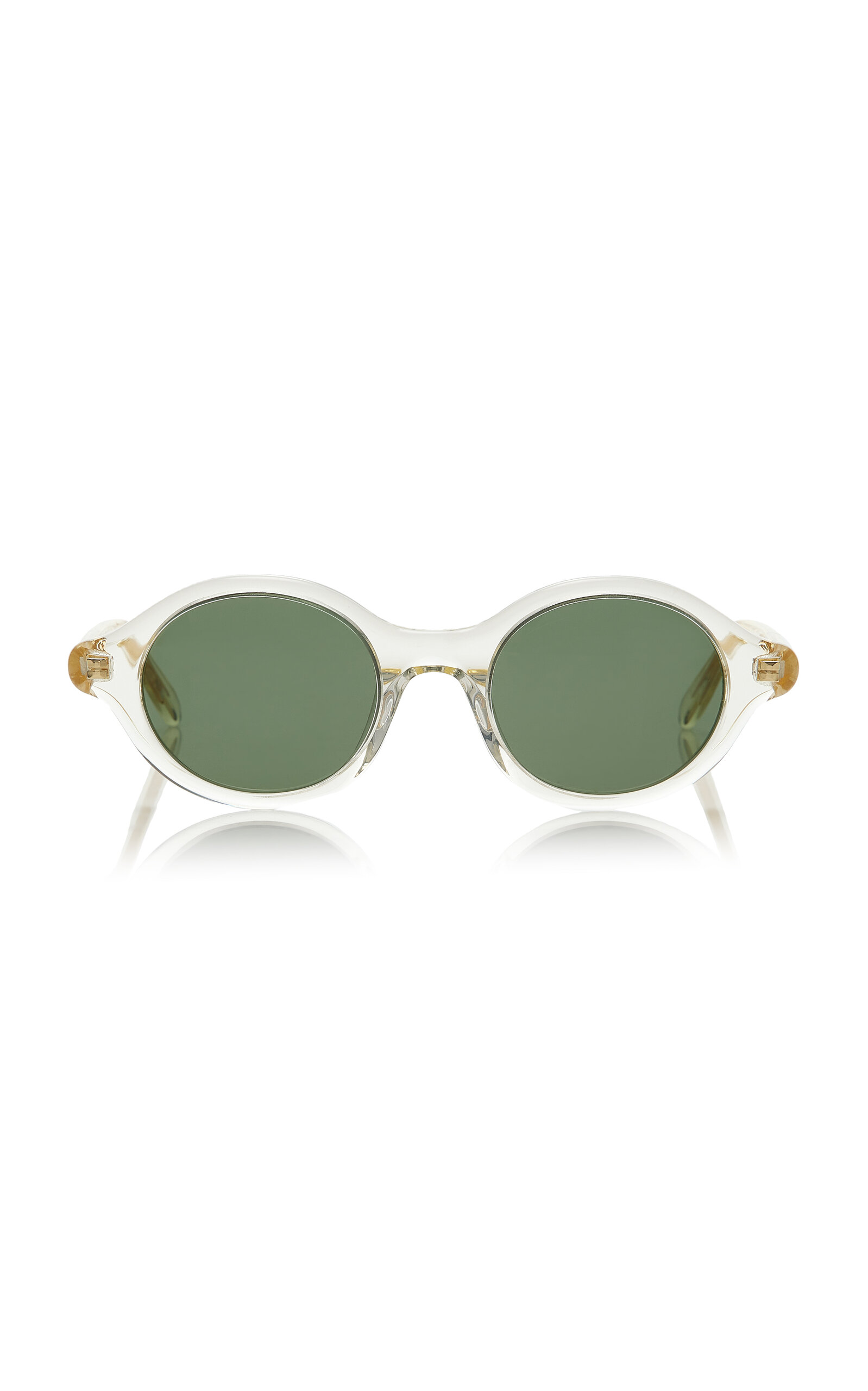 Loewe Epsilon Slim Round-frame Acetate Sunglasses