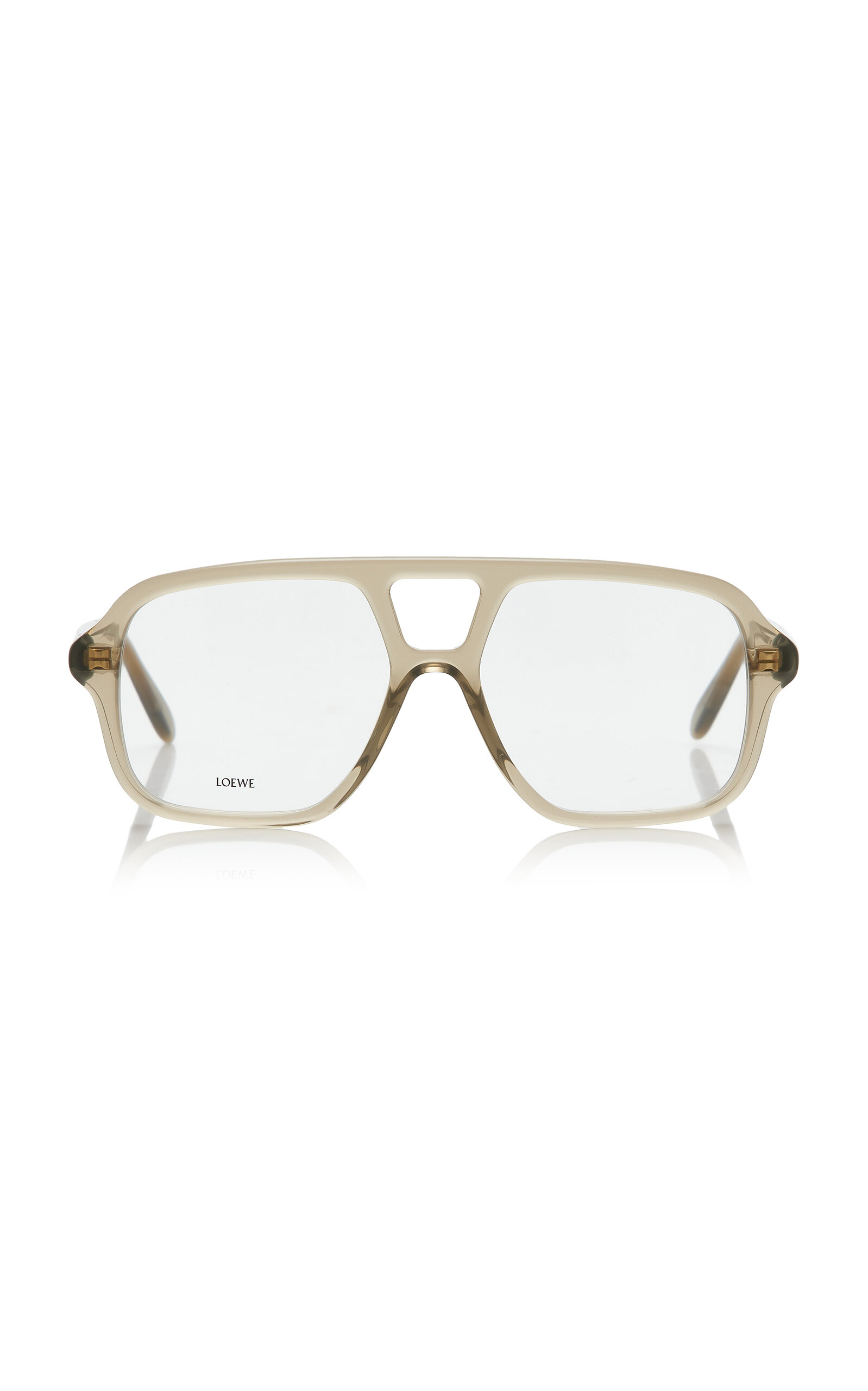 Loewe Slim Aviator-Frame Acetate Glasses