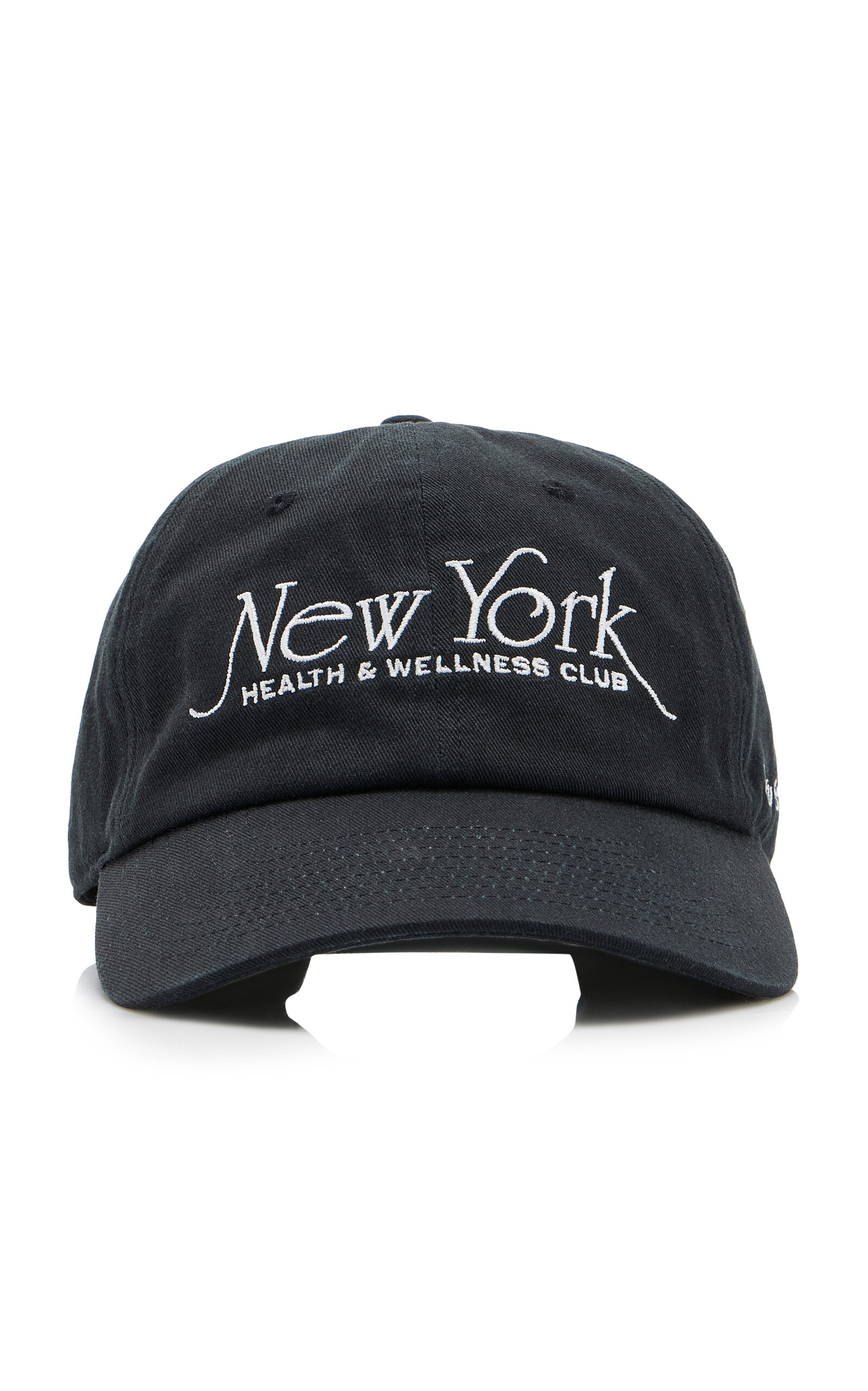 Sporty And Rich Inactive Import Brand Ny '94 Cotton Baseball Cap In Black