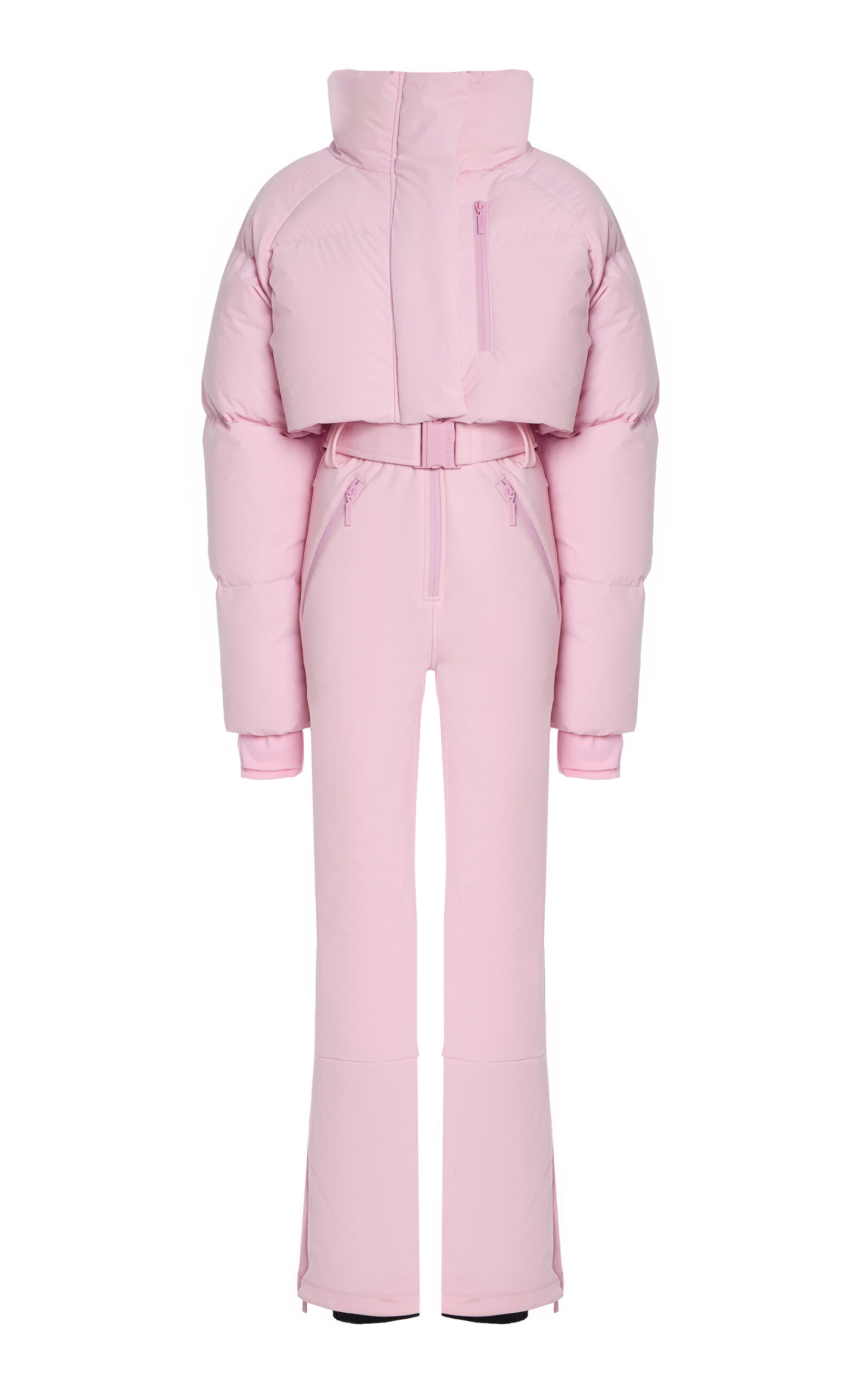 Cordova Myoko Down Ski Suit In Pink