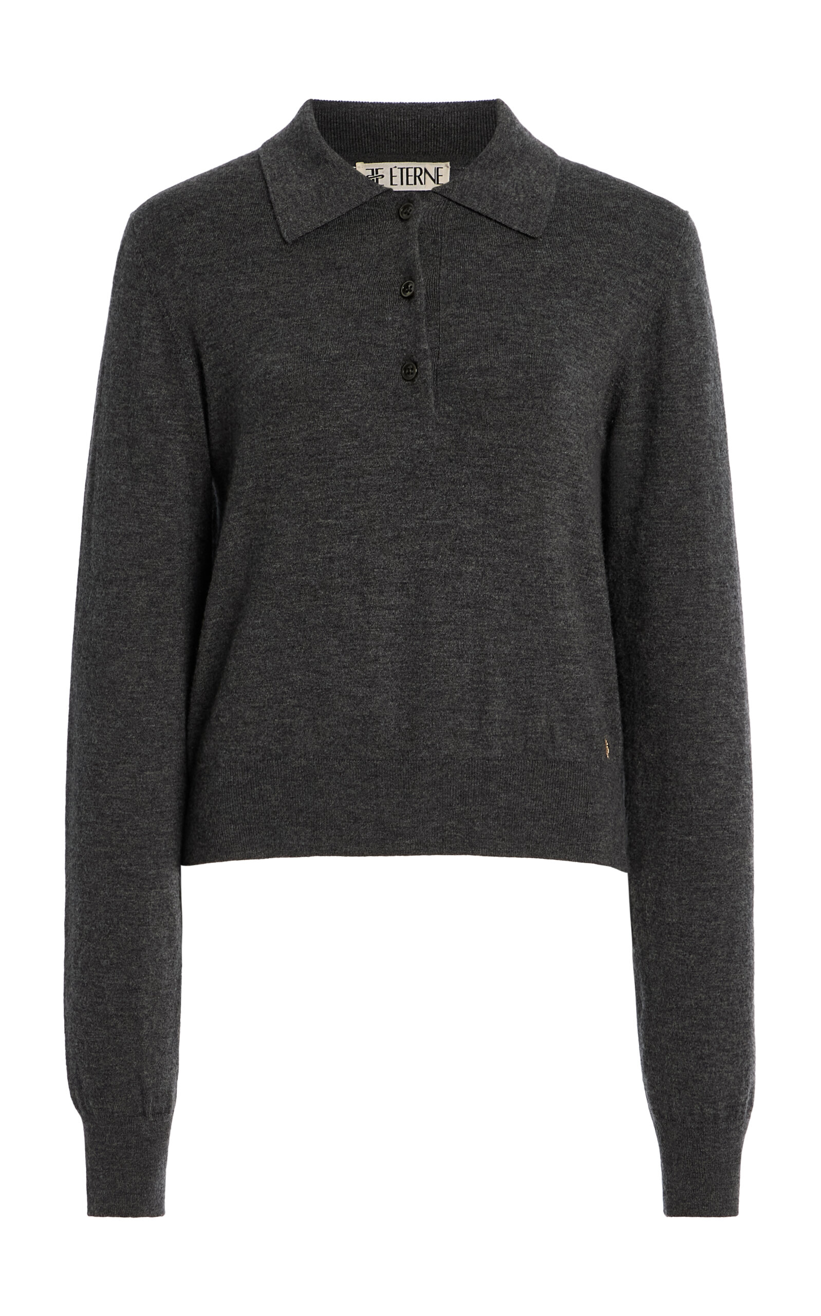 Éterne Journey Cashmere Polo Sweater