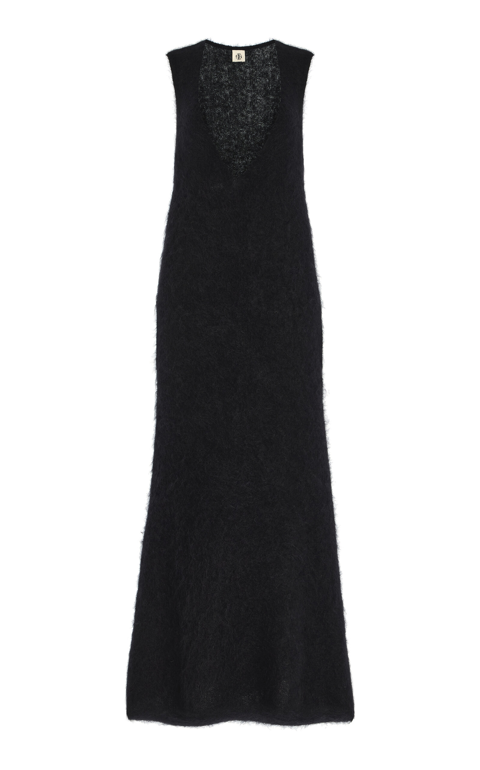 Roma Knit Mohair-Blend Gown