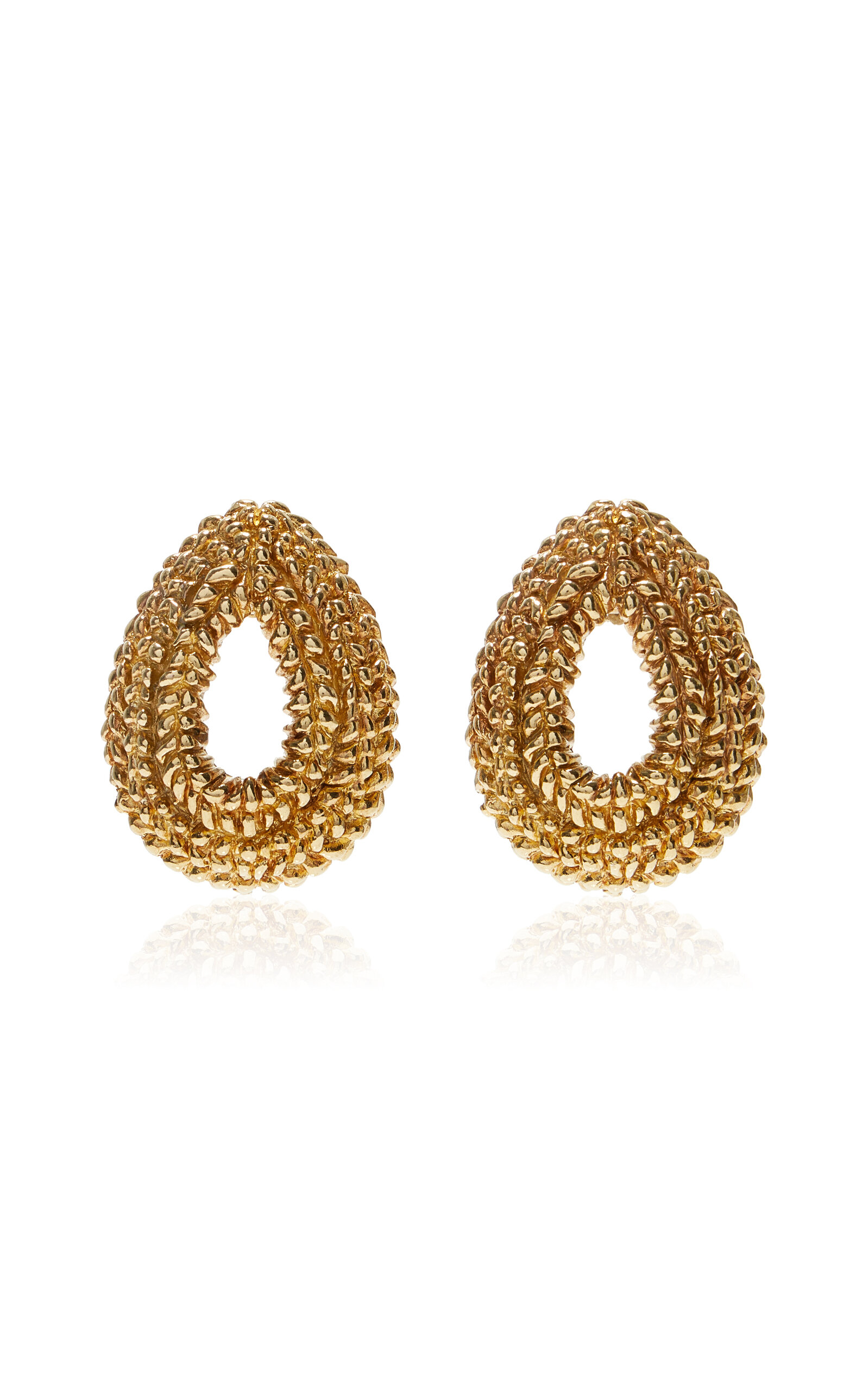 18K Gold-Plated Pewter Earrings