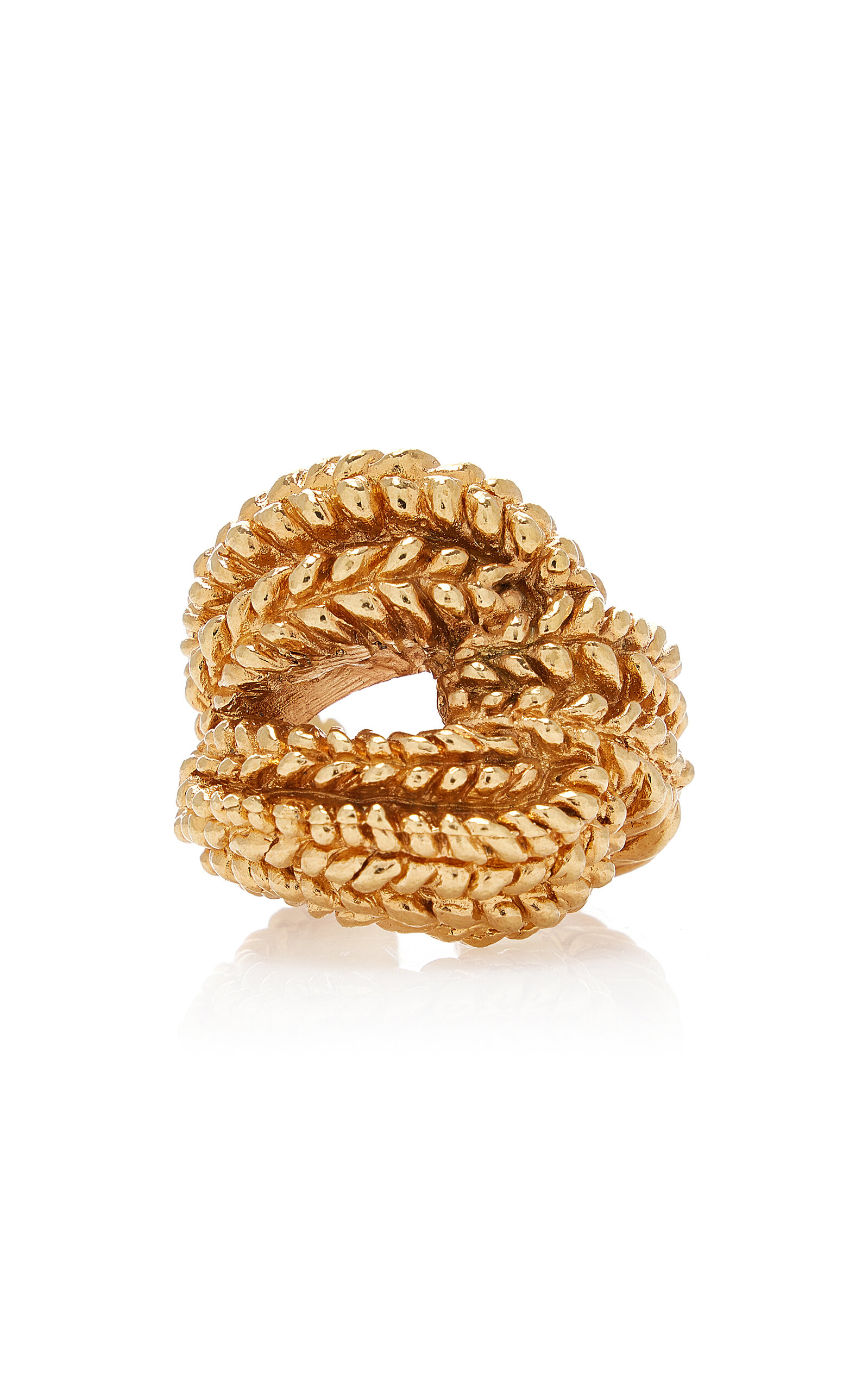 18K Gold-Plated Pewter Ring