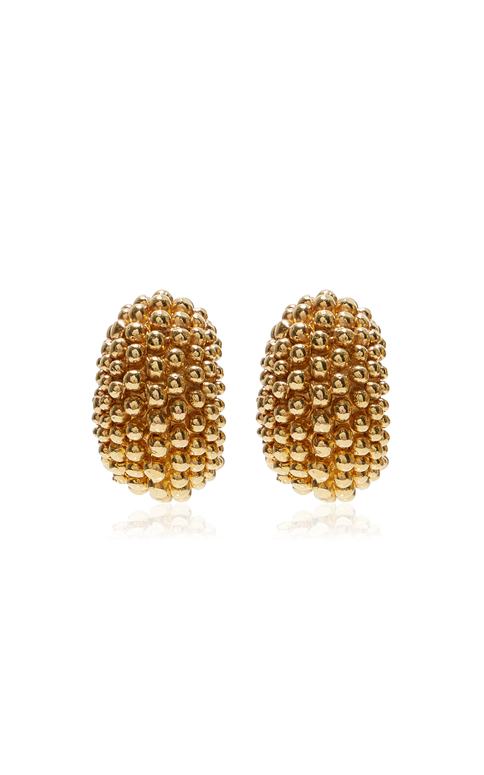 18K Gold-Plated Pewter Earrings