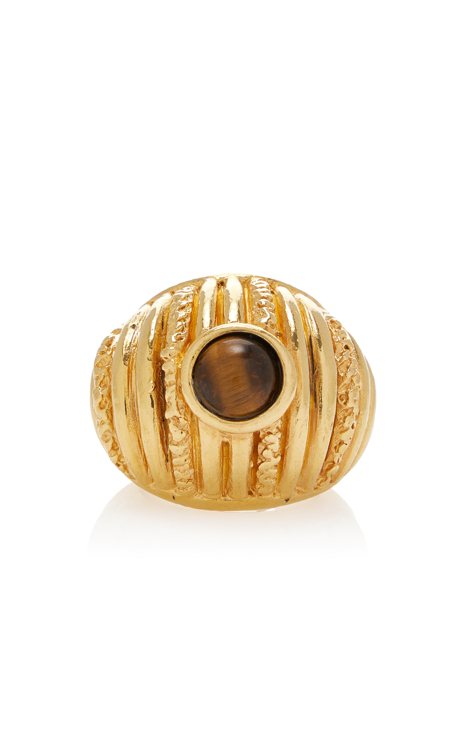 18K Gold-Plated Pewter Ring