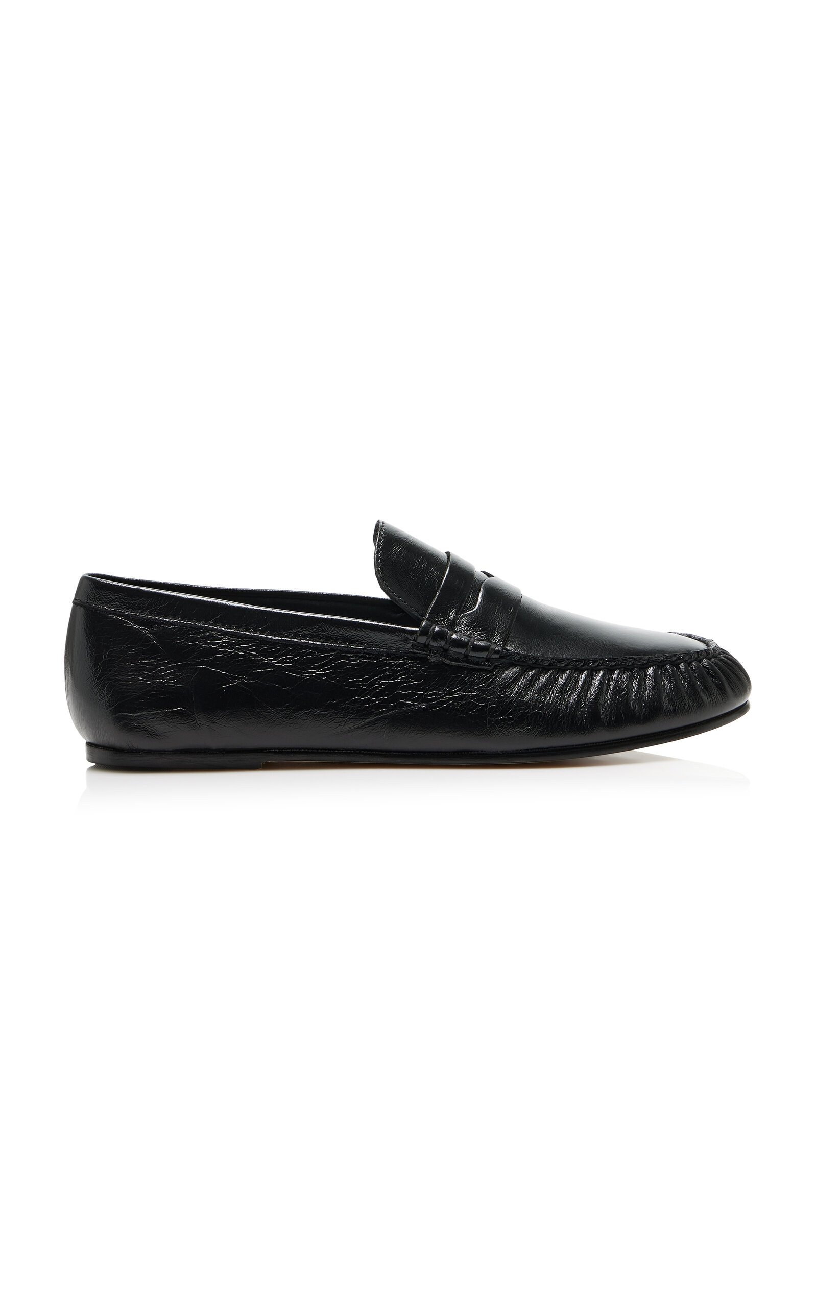 Freda Salvador Sydney Leather Loafers In Blue
