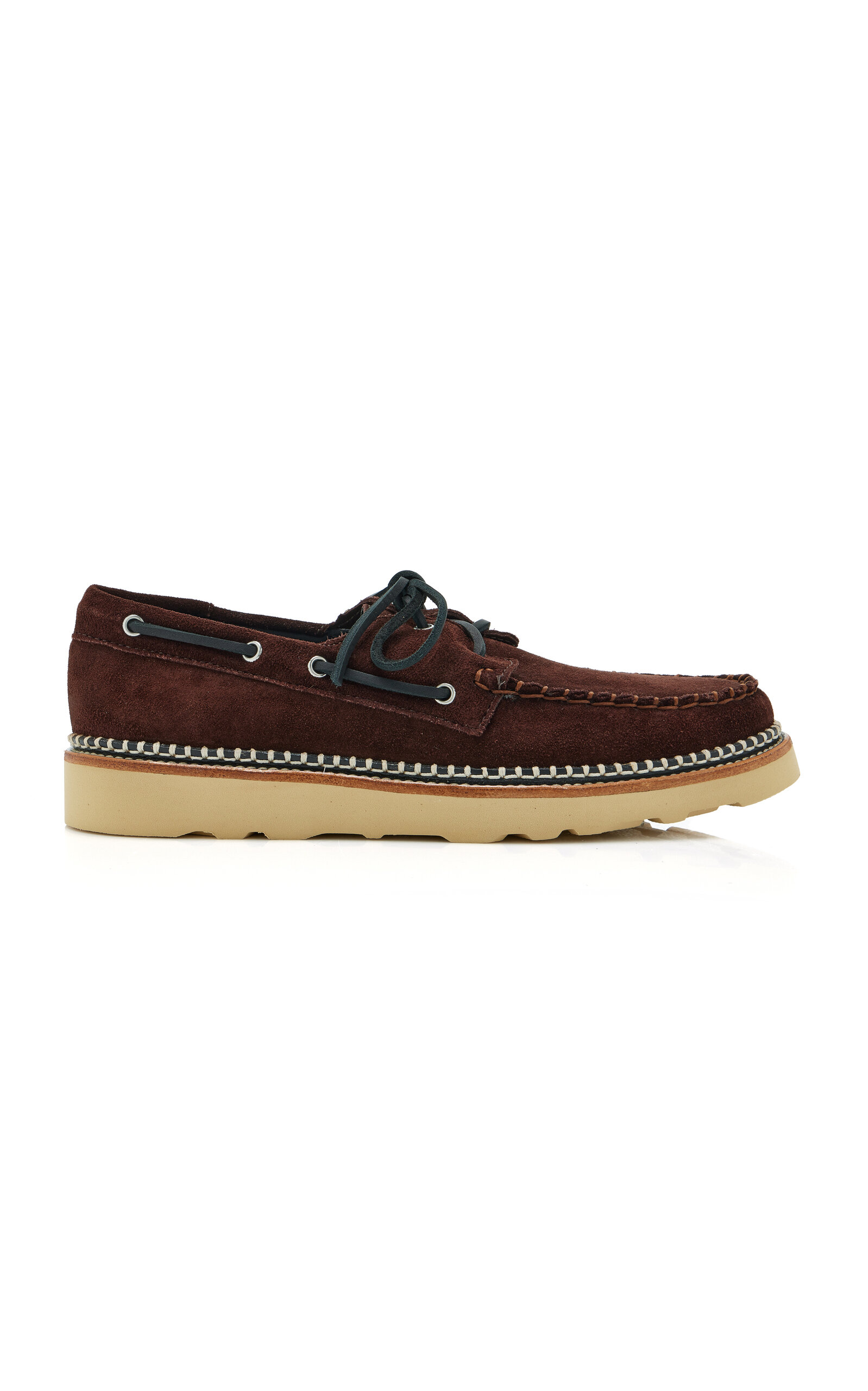 FRĒDA SALVADOR Collins Suede Boat Shoes - Women's Shoes