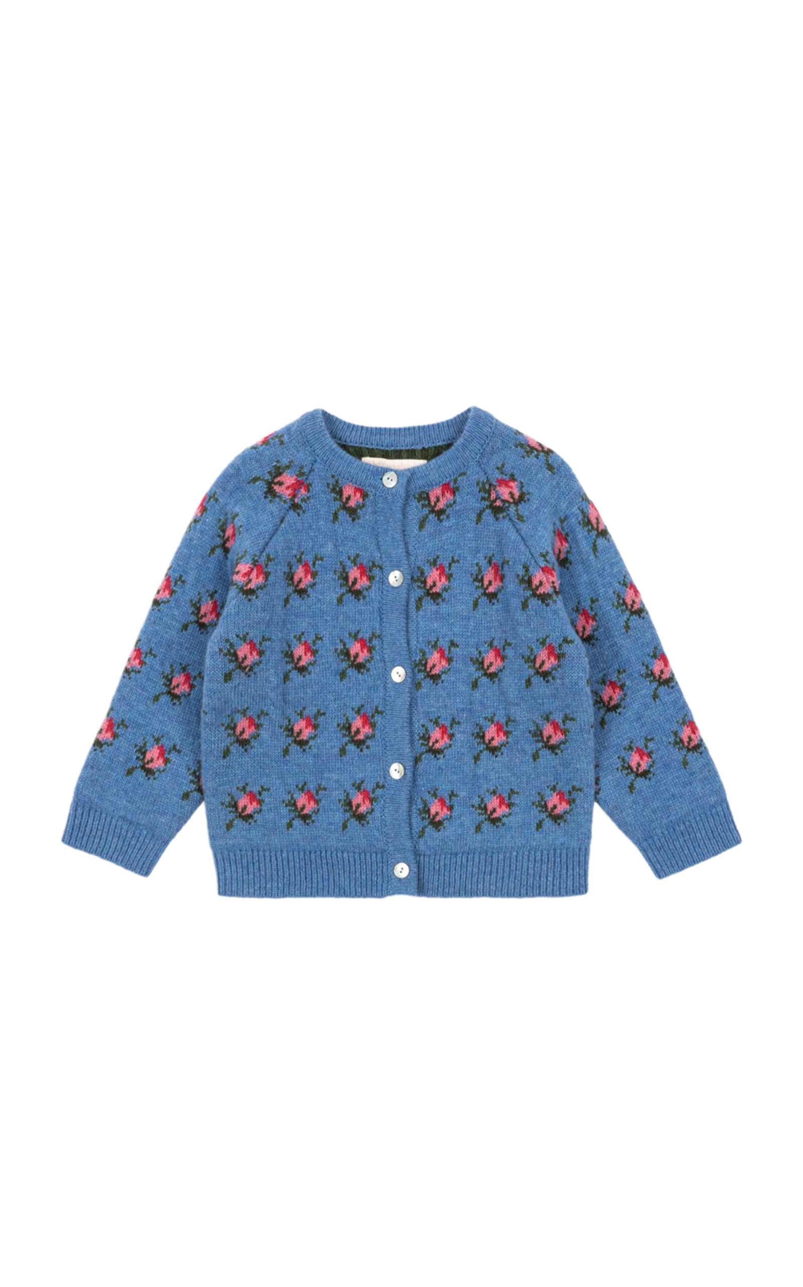 Konges Sløjd Kids'Belou Knit Wool-Blend Cardigan