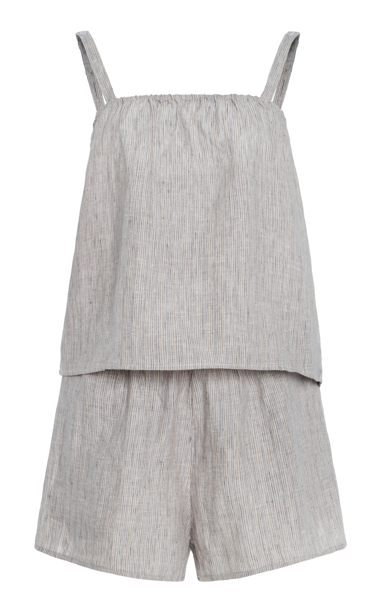 Deiji Studios Two-Piece Linen Set