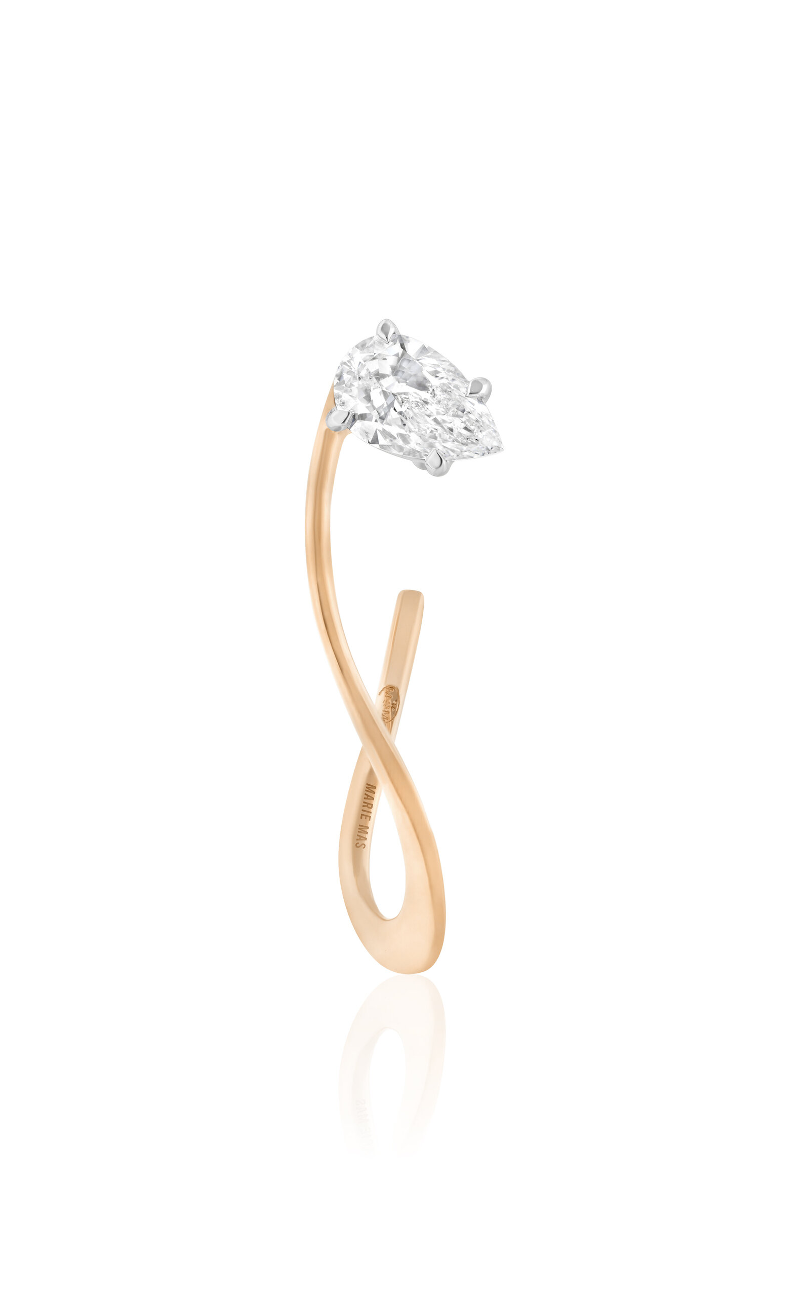 Marie Mas 18k Rose Gold Single Nova Ear Jewel
