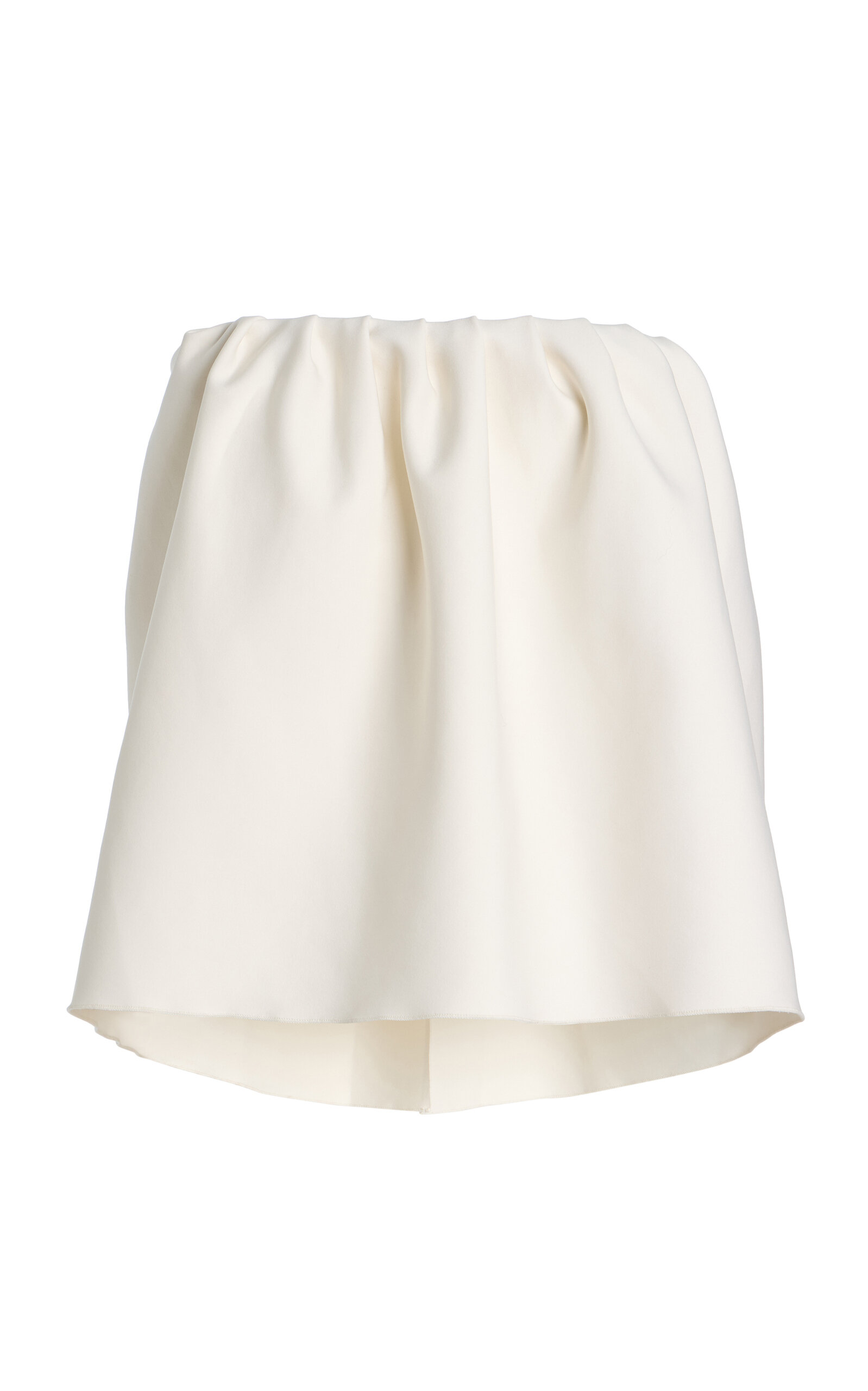 House of Dagmar Ruched Tube Top - White
