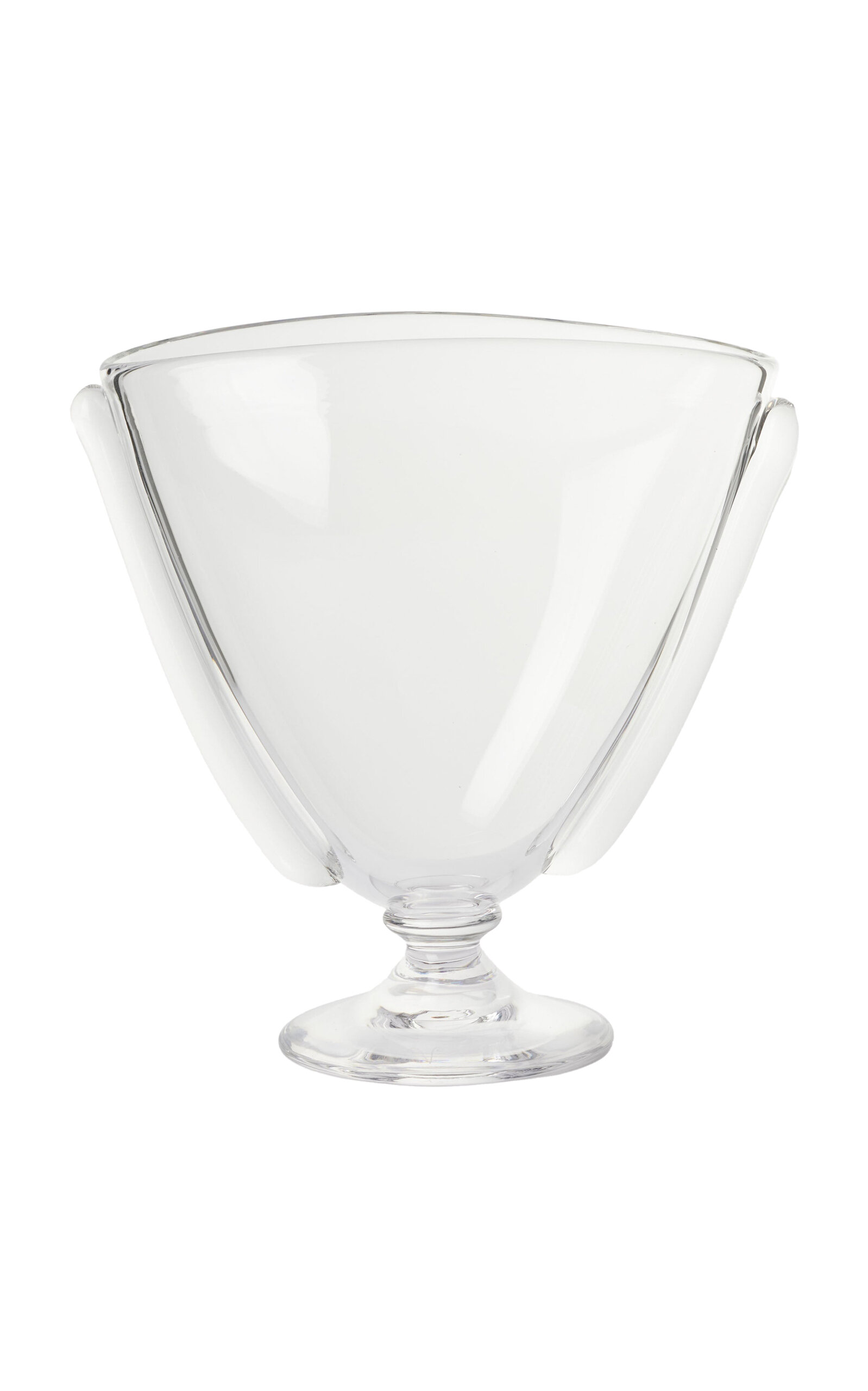 Akua Objects Karl  Venetian Glass Vase In Neutral