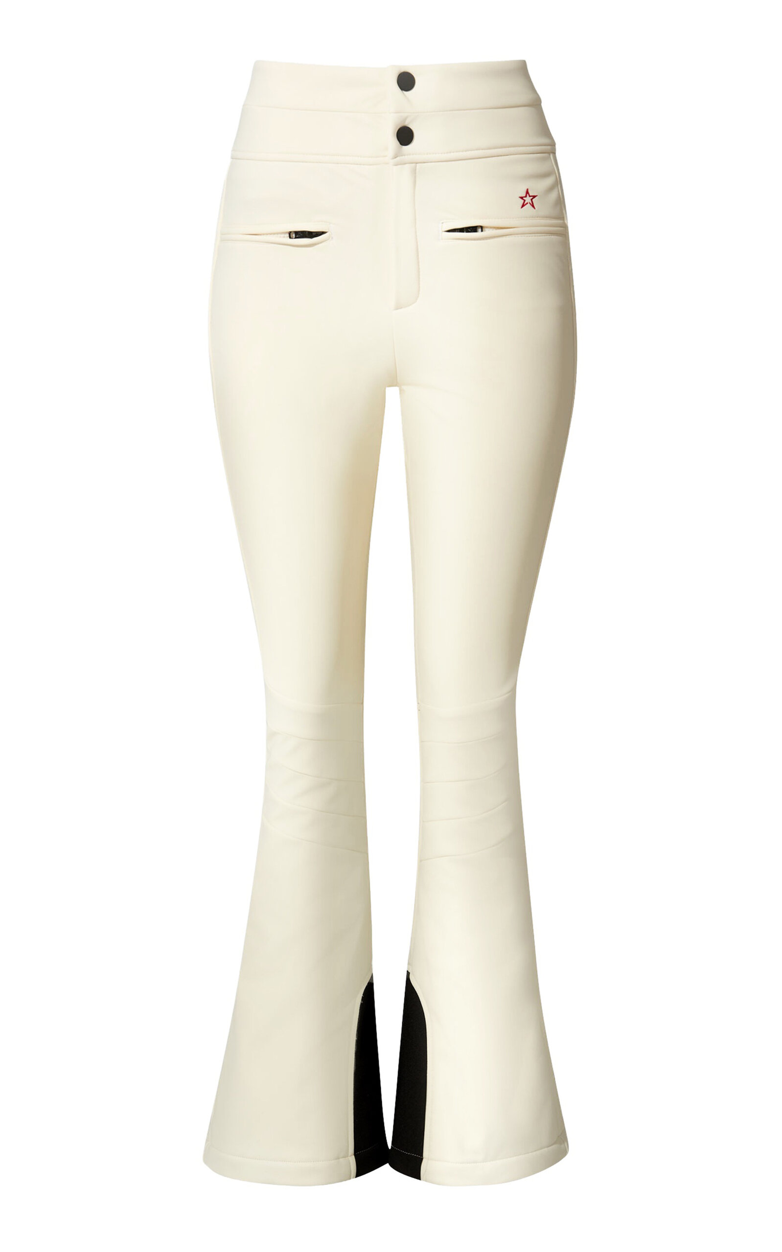 Perfect Moment High-waist Aurora Flare Ski Pant Xl In White
