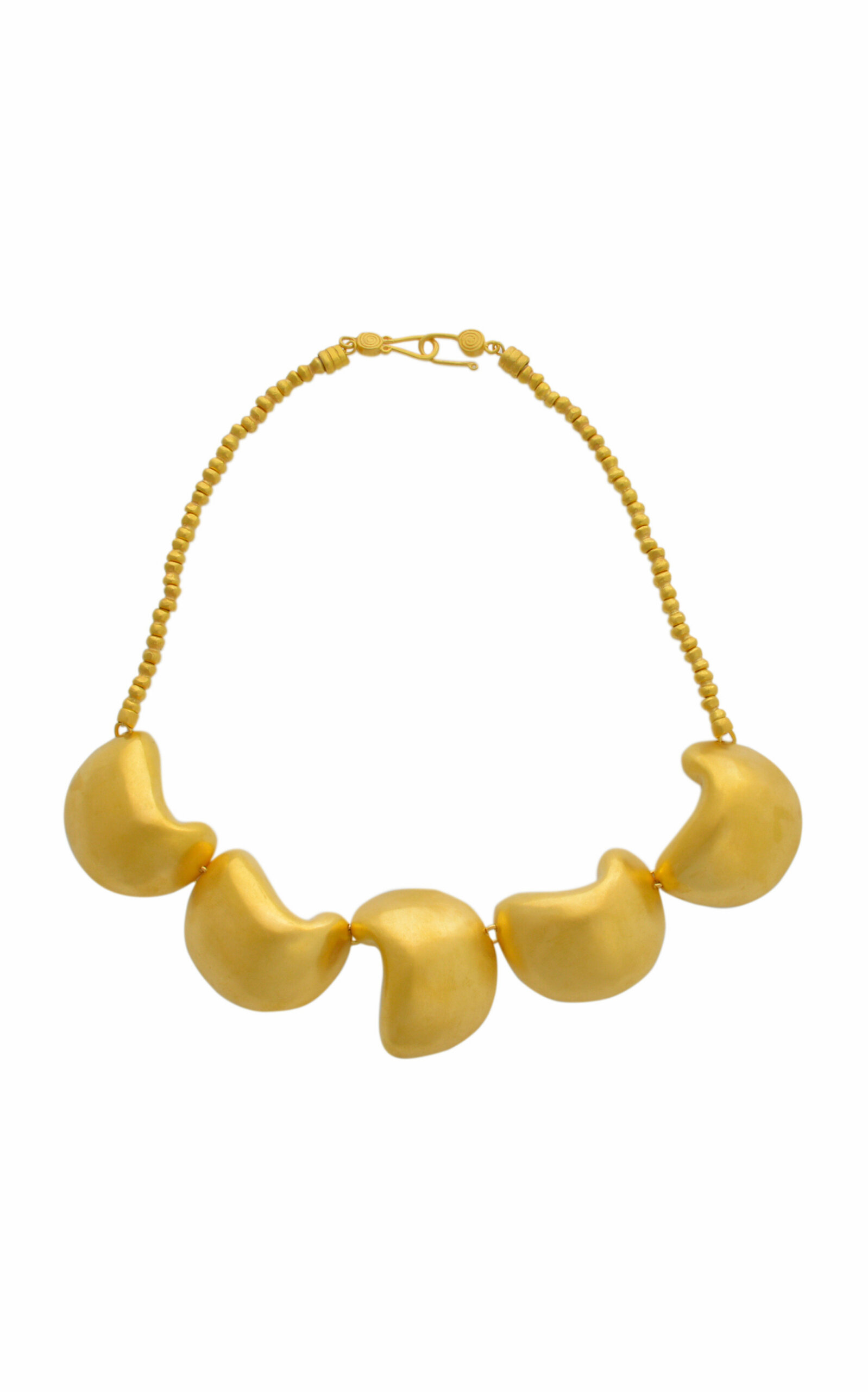 Crescente 24K Yellow Gold-Plated Necklace