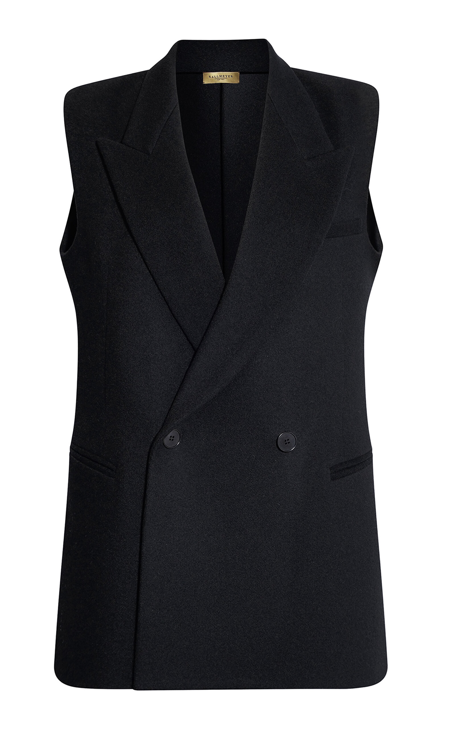 KALLMEYER Deon Wool Blend Sleeveless Blazer