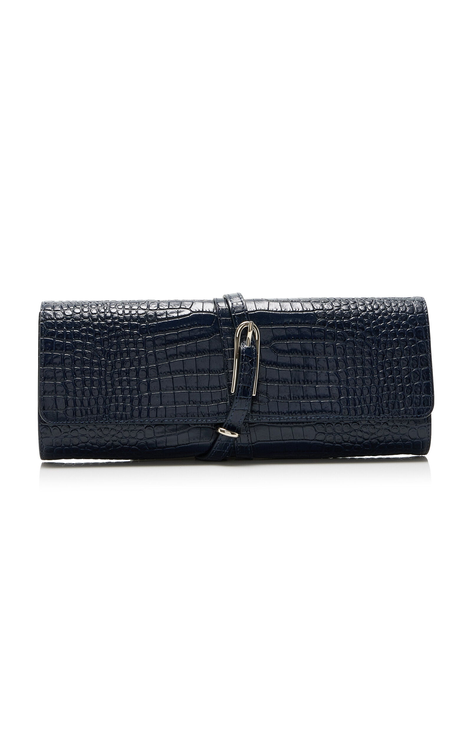 Liffner Belted Leather Clutch