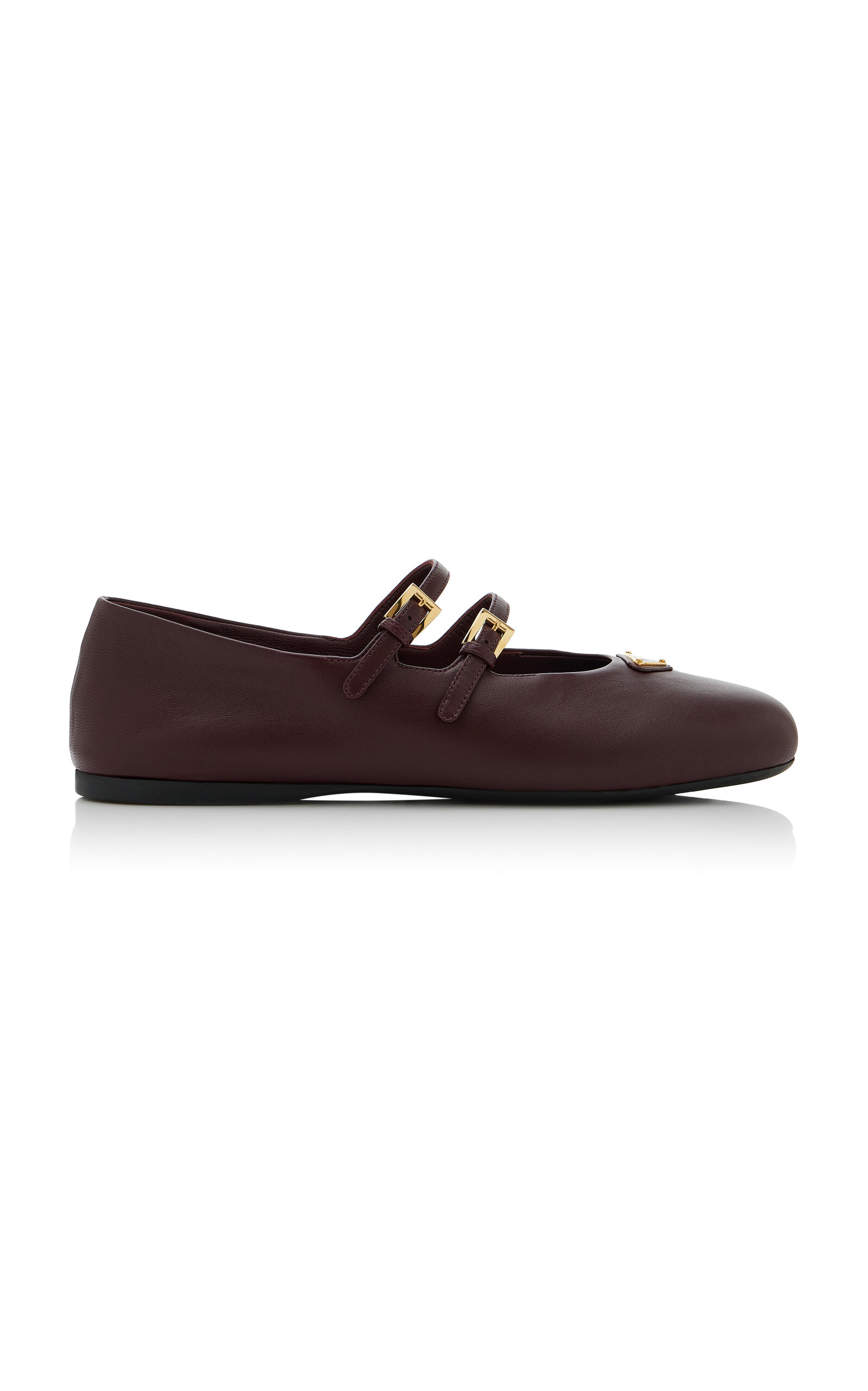 Prada Leather Ballet Flats