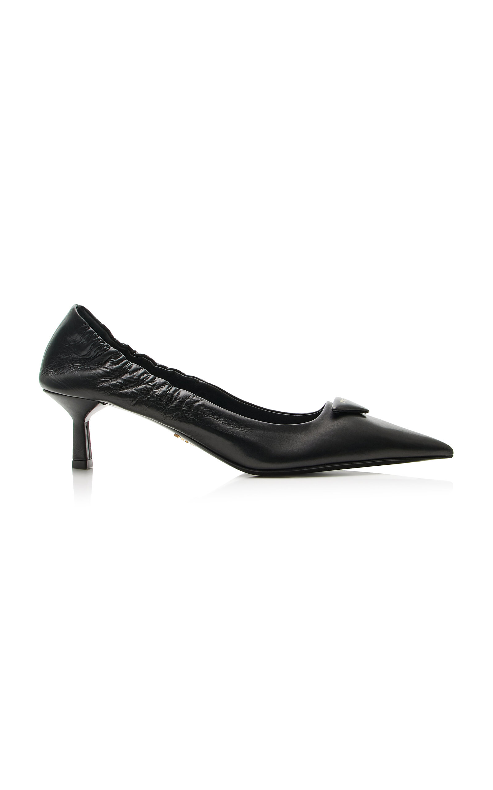 Prada Pointed-toe Pumps In Black
