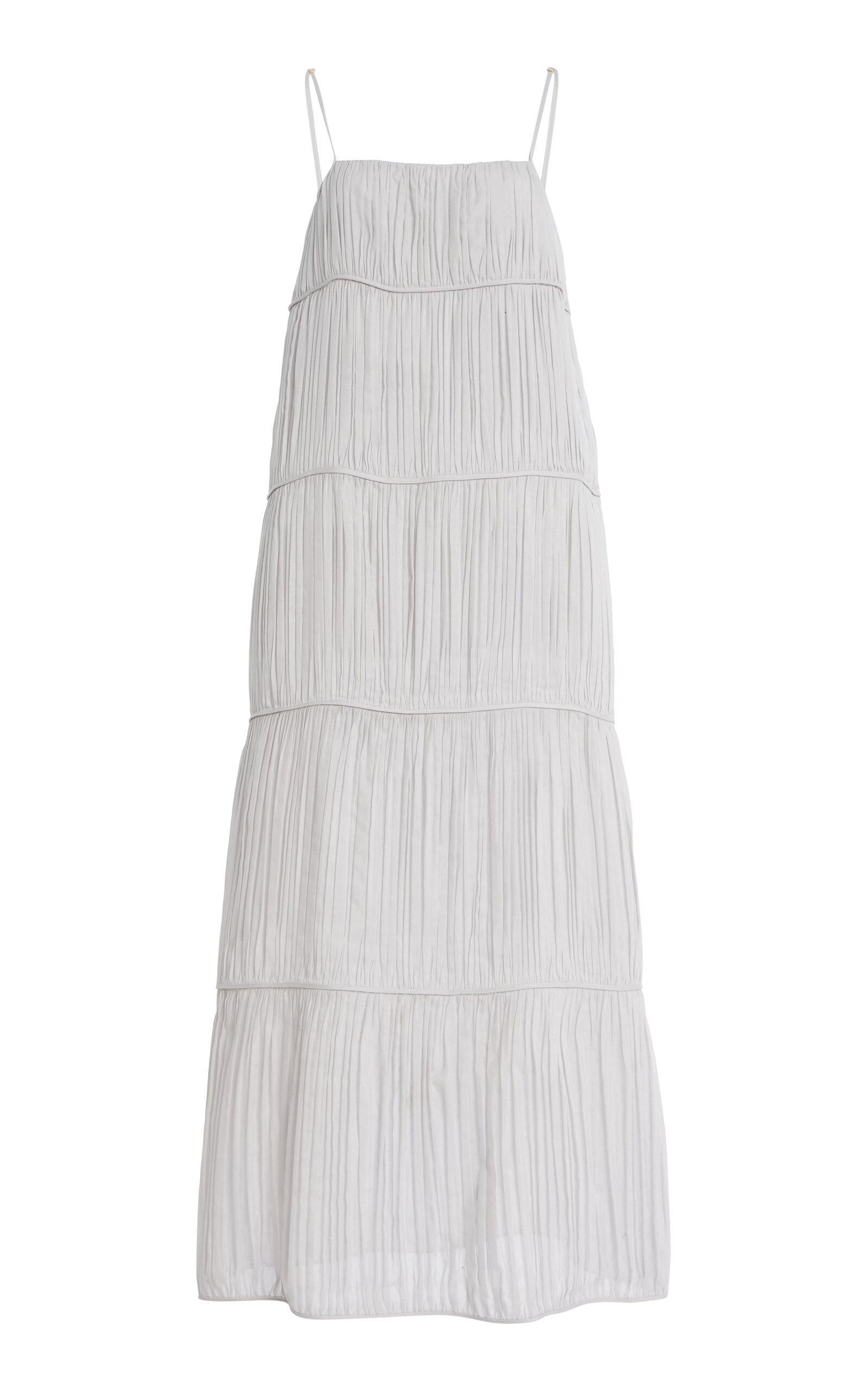 Moré Noir Tabitha Cotton-Silk Voile Dress