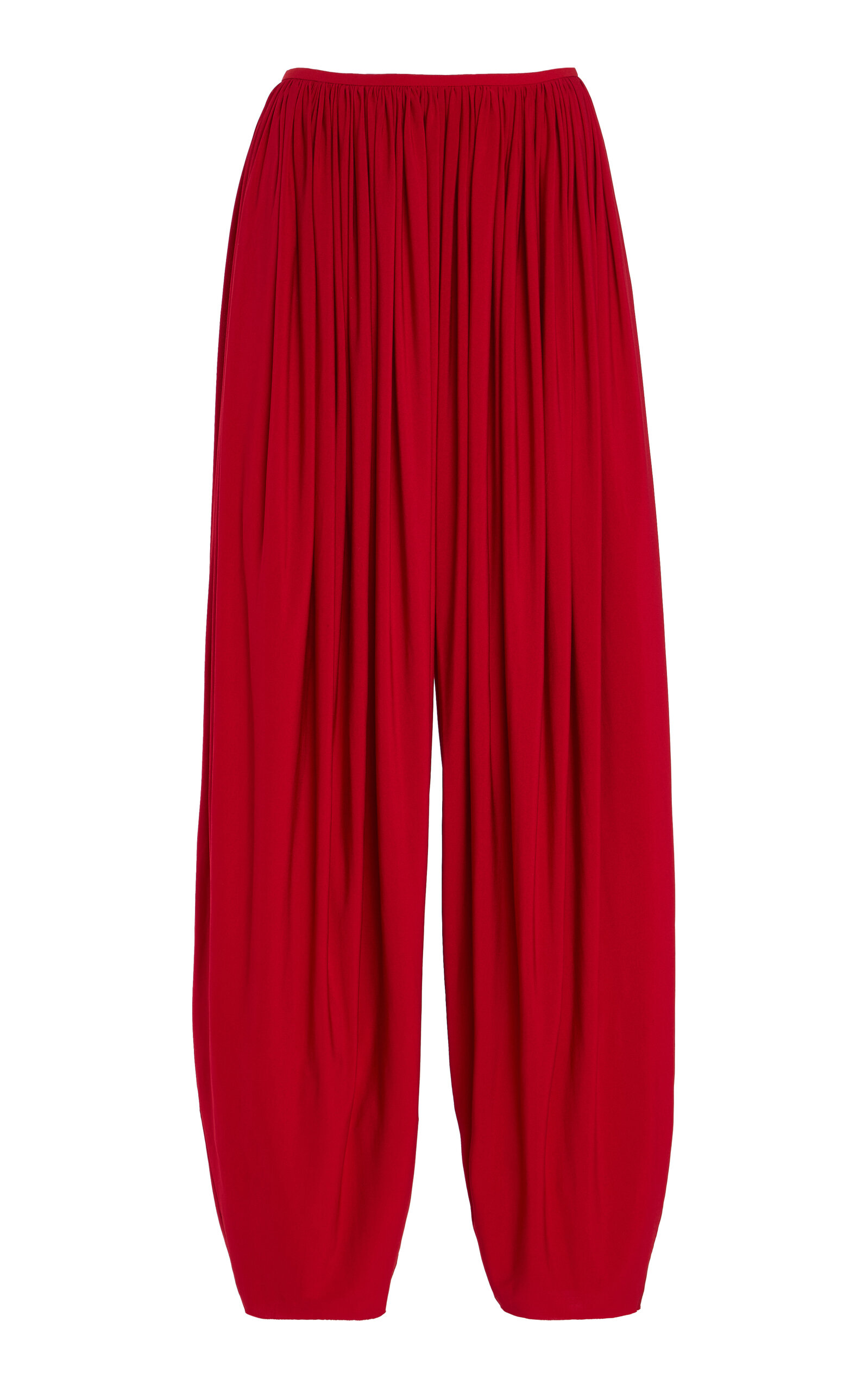 Ashlyn Gabriel Gathered Pants In Red