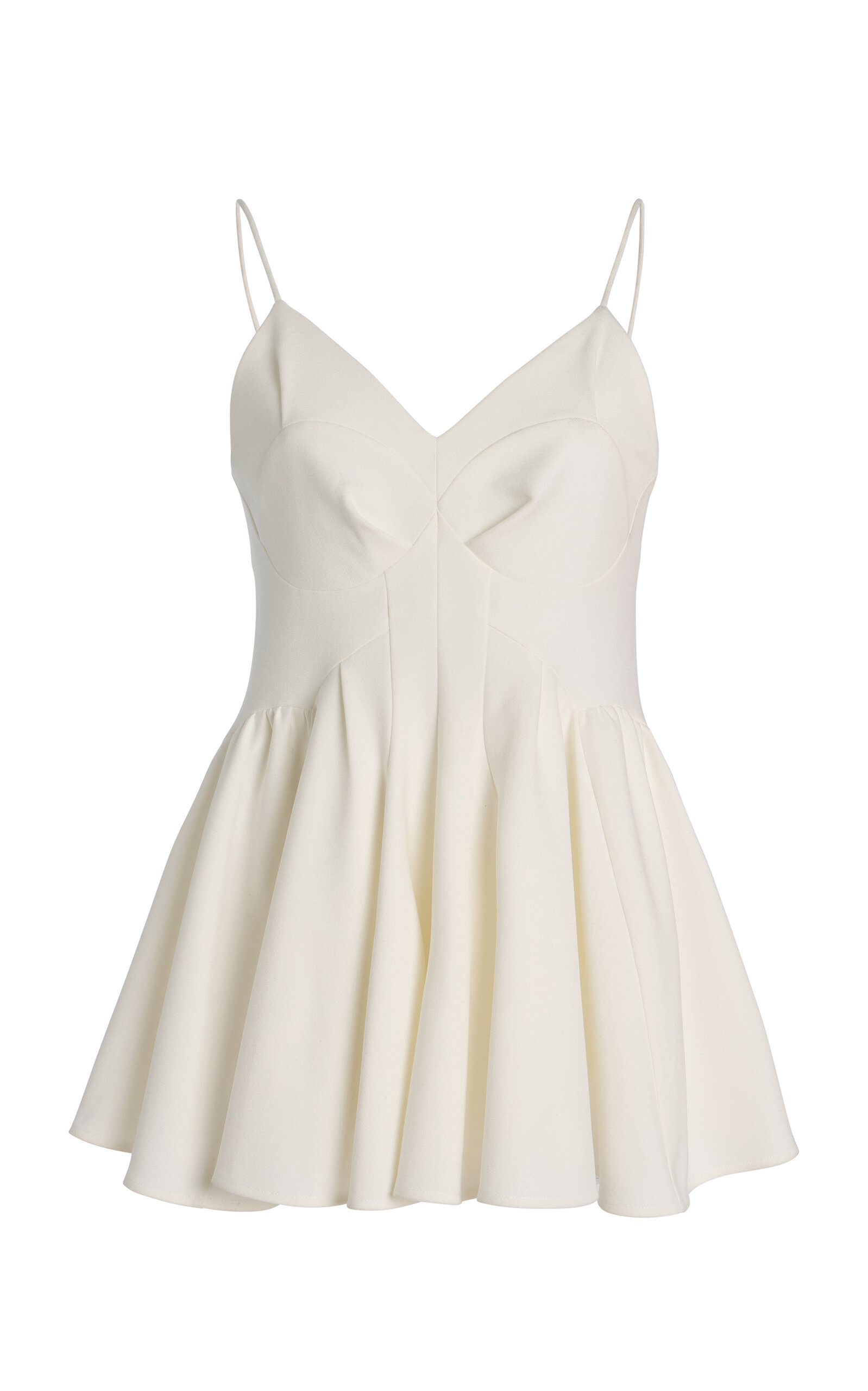 Ashlyn Remi Puzzle Twill Top In Ivory