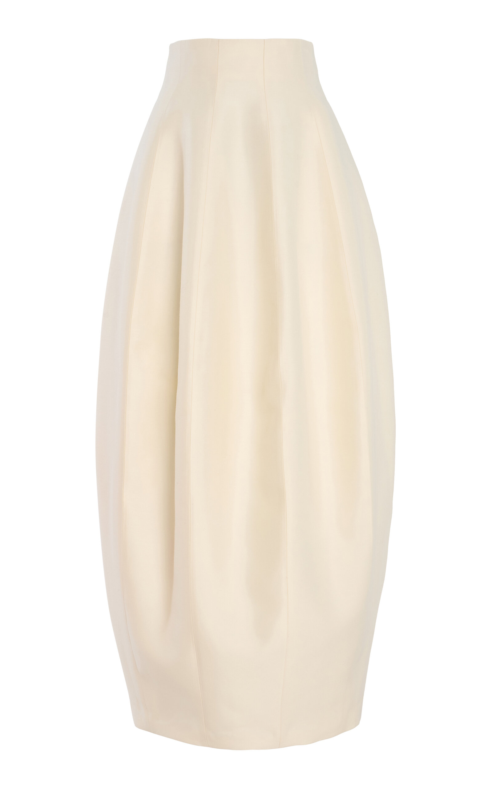 Ashlyn Callum Taffeta Cocoon Maxi Skirt
