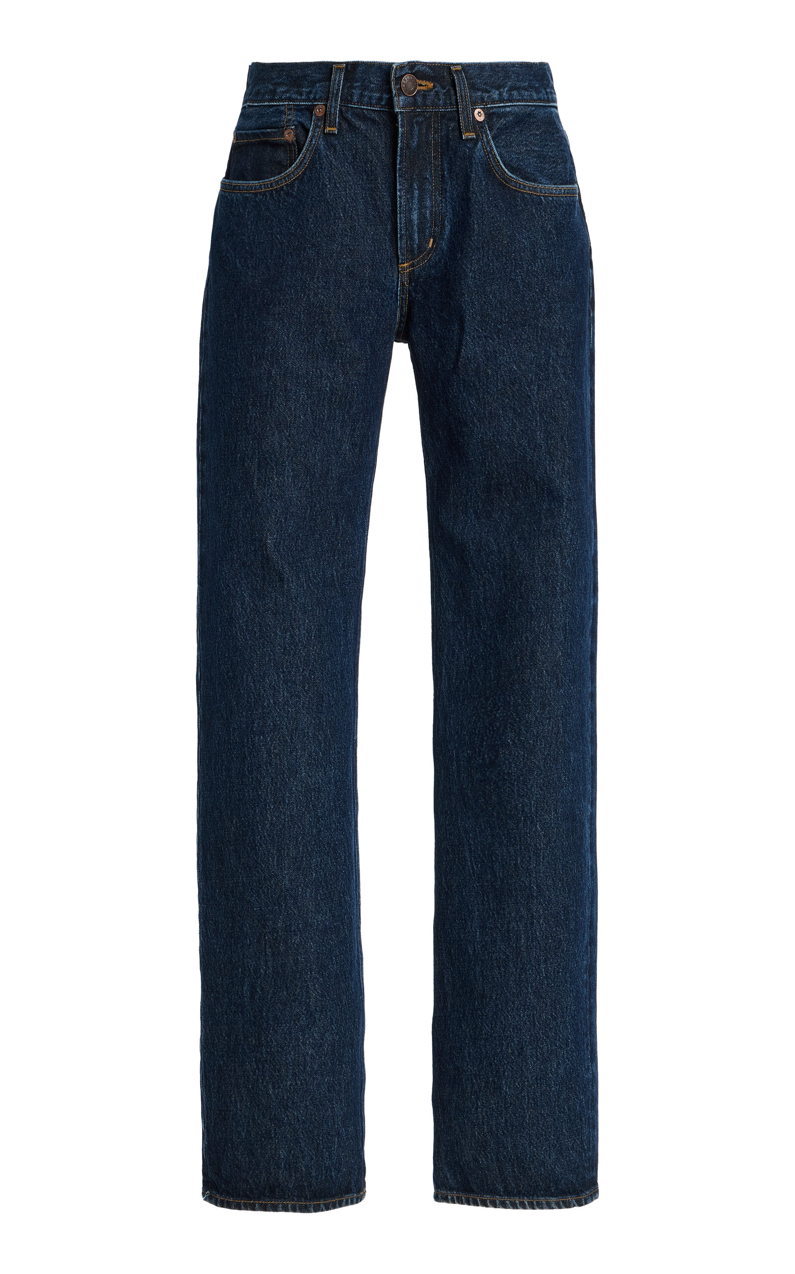 Agolde Rigid Low-Rise Slim Jeans