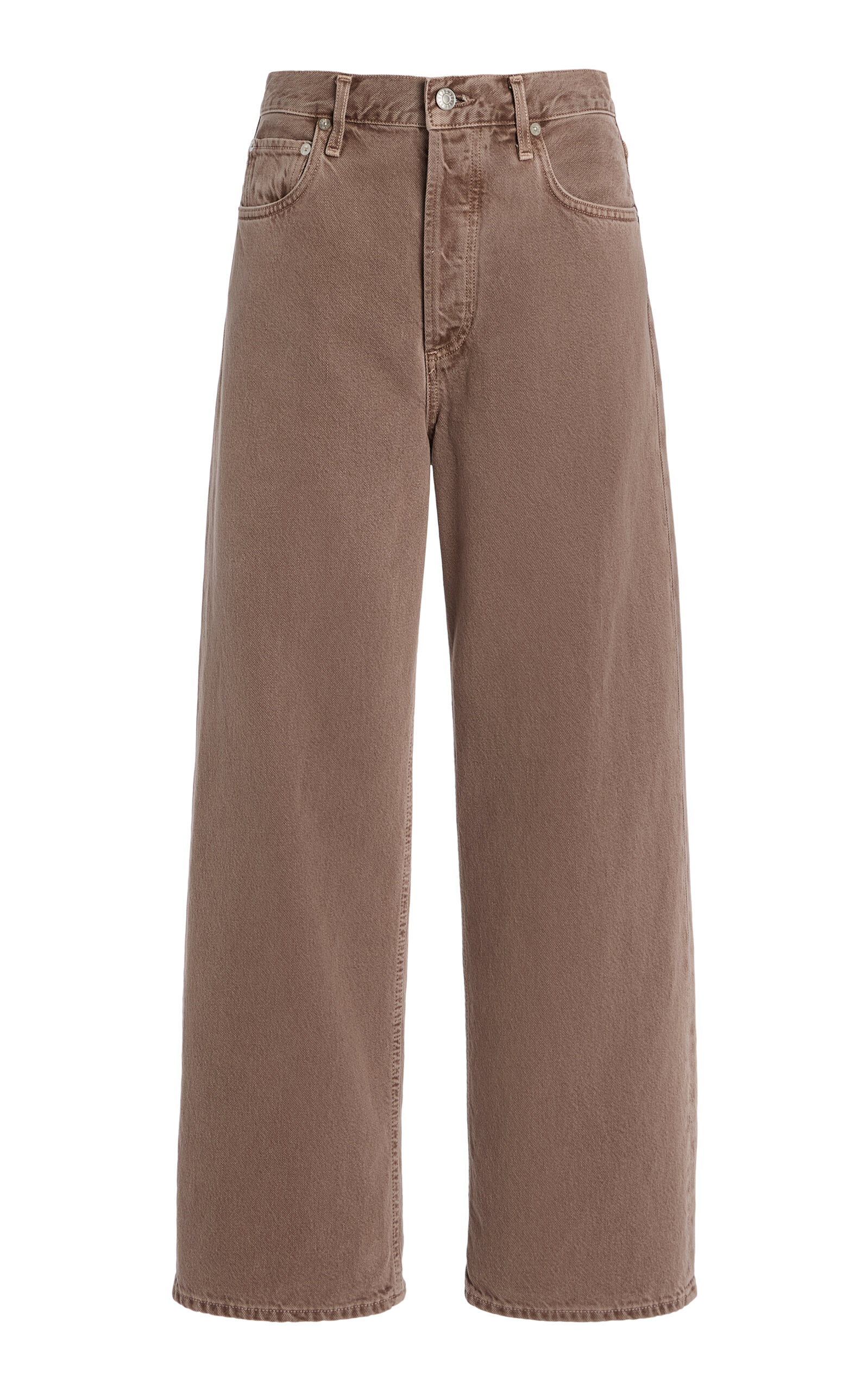 Ren Rigid High-Rise Wide-Leg Jeans