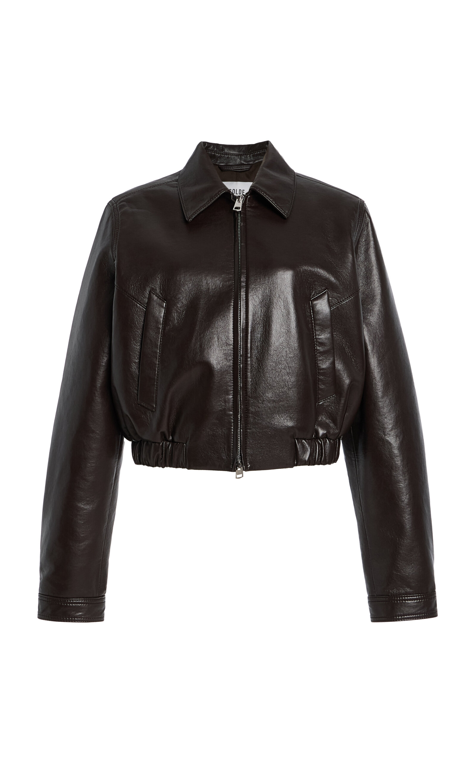 Agolde x Shoreditch Ski Club Essie Leather Jacket