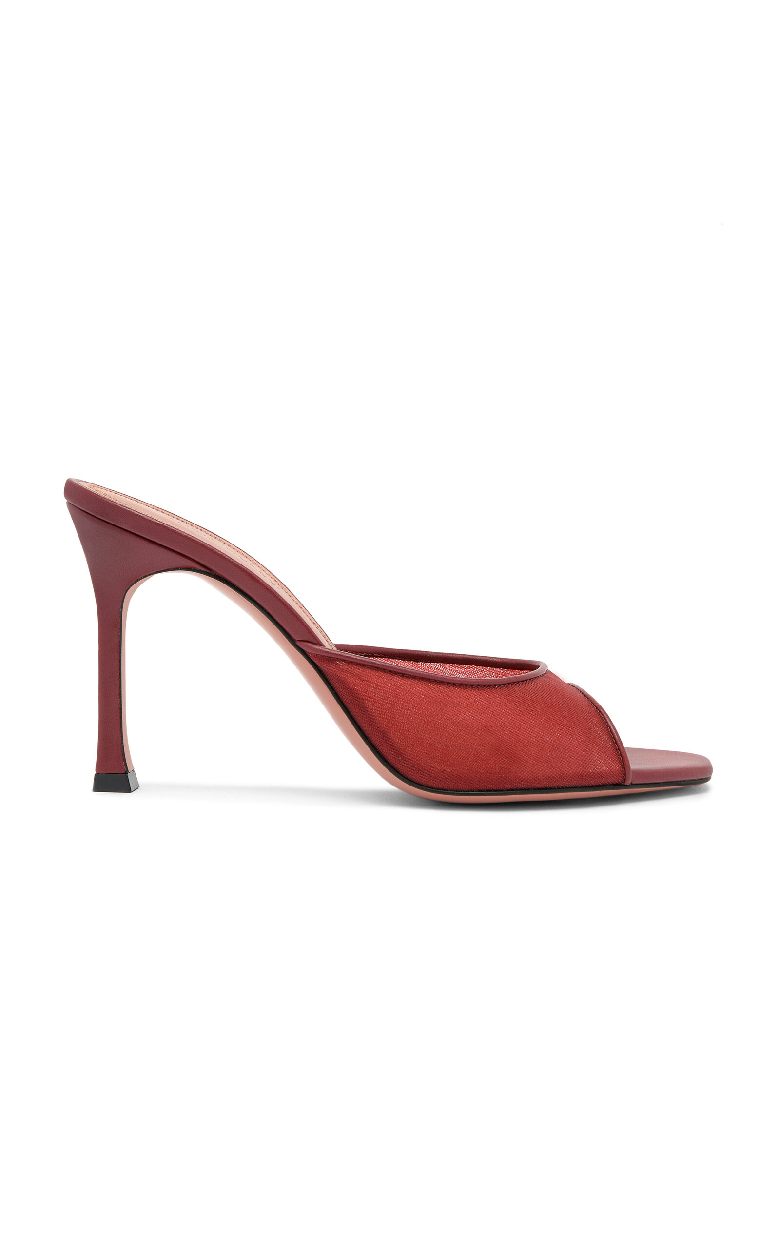Amina Muaddi 95mm Alexa Sandals In Red