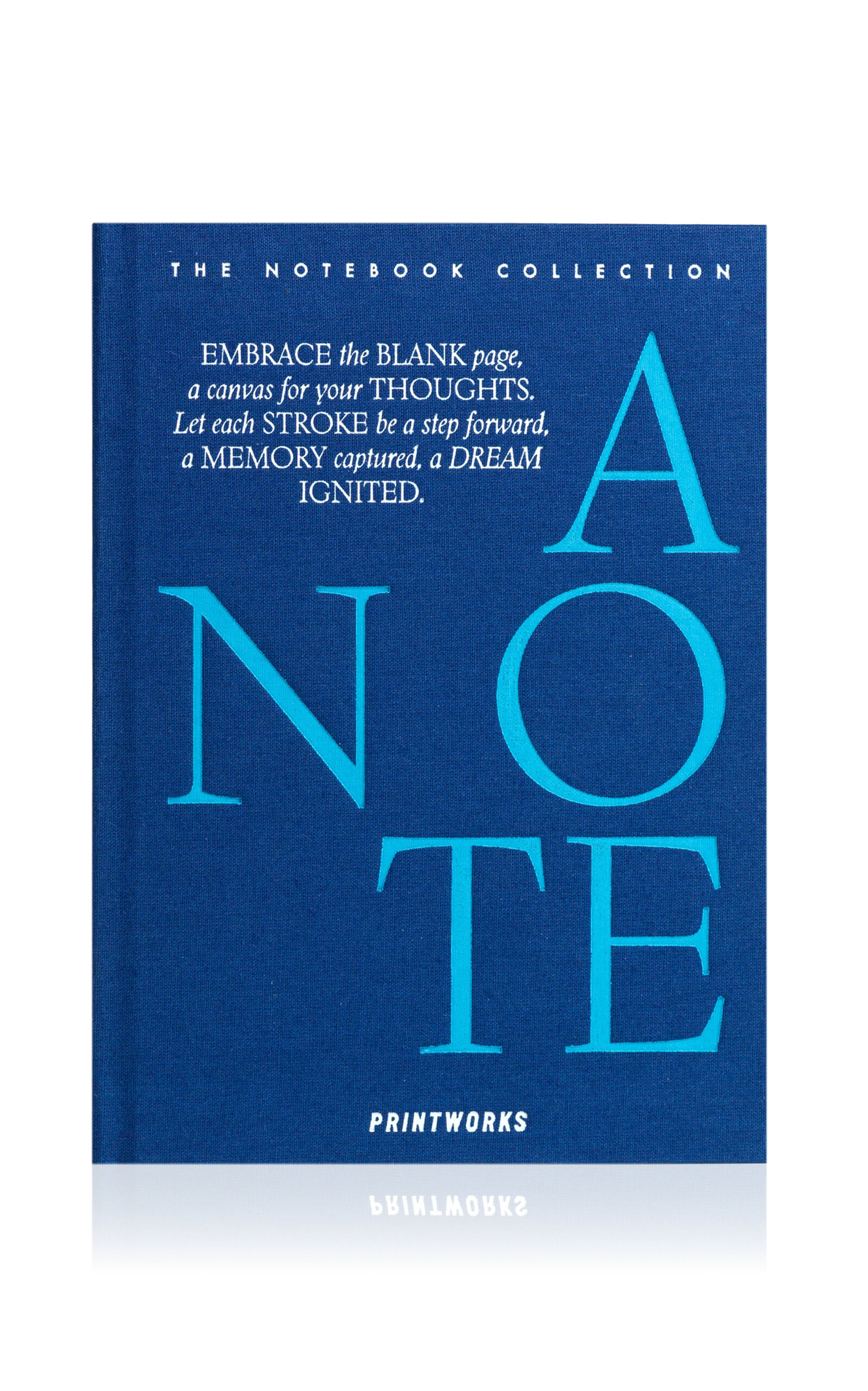 Printworks Notebook: Just a Note - Blue