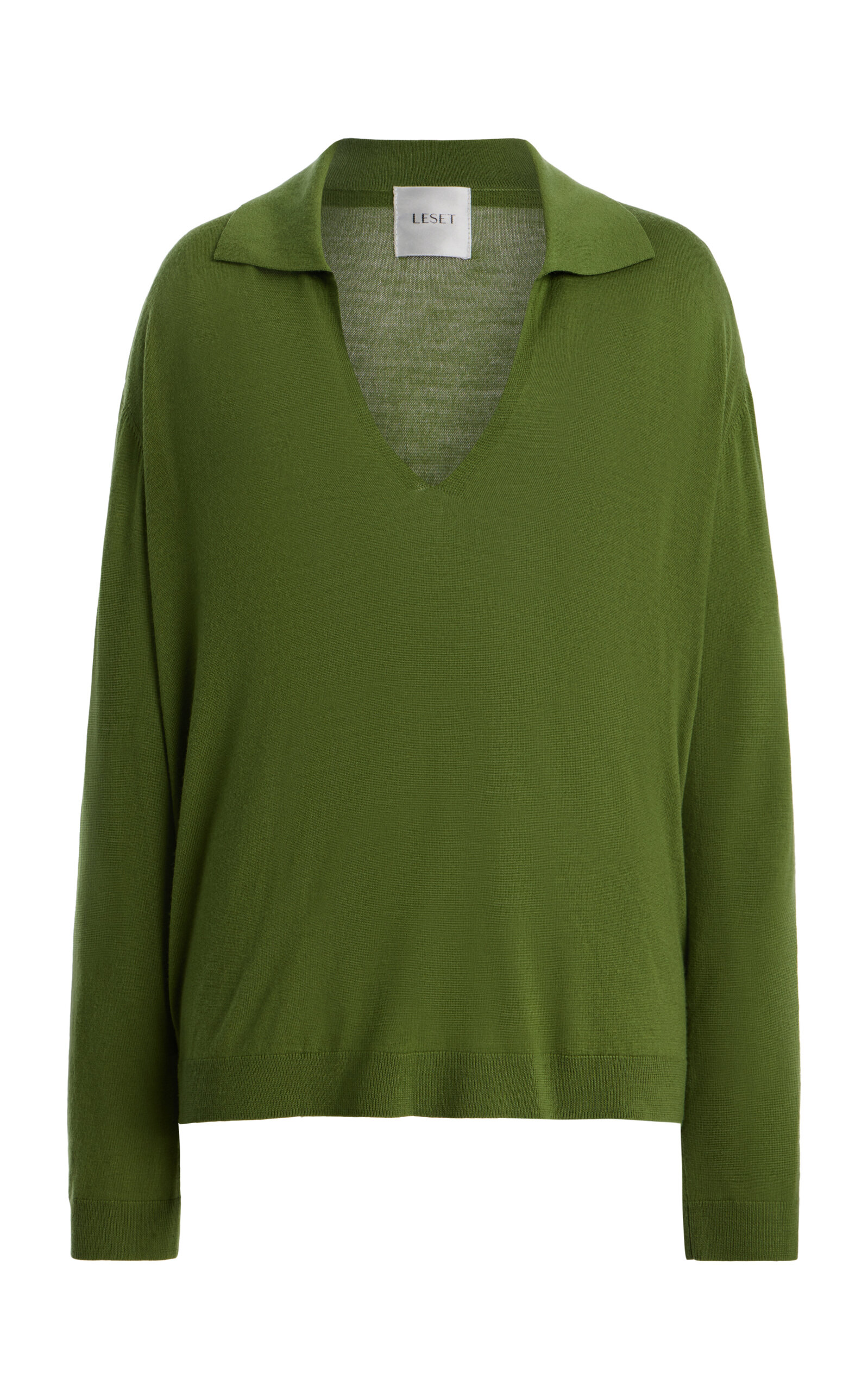 Leset James Wool Polo Shirt - Women's Clothing