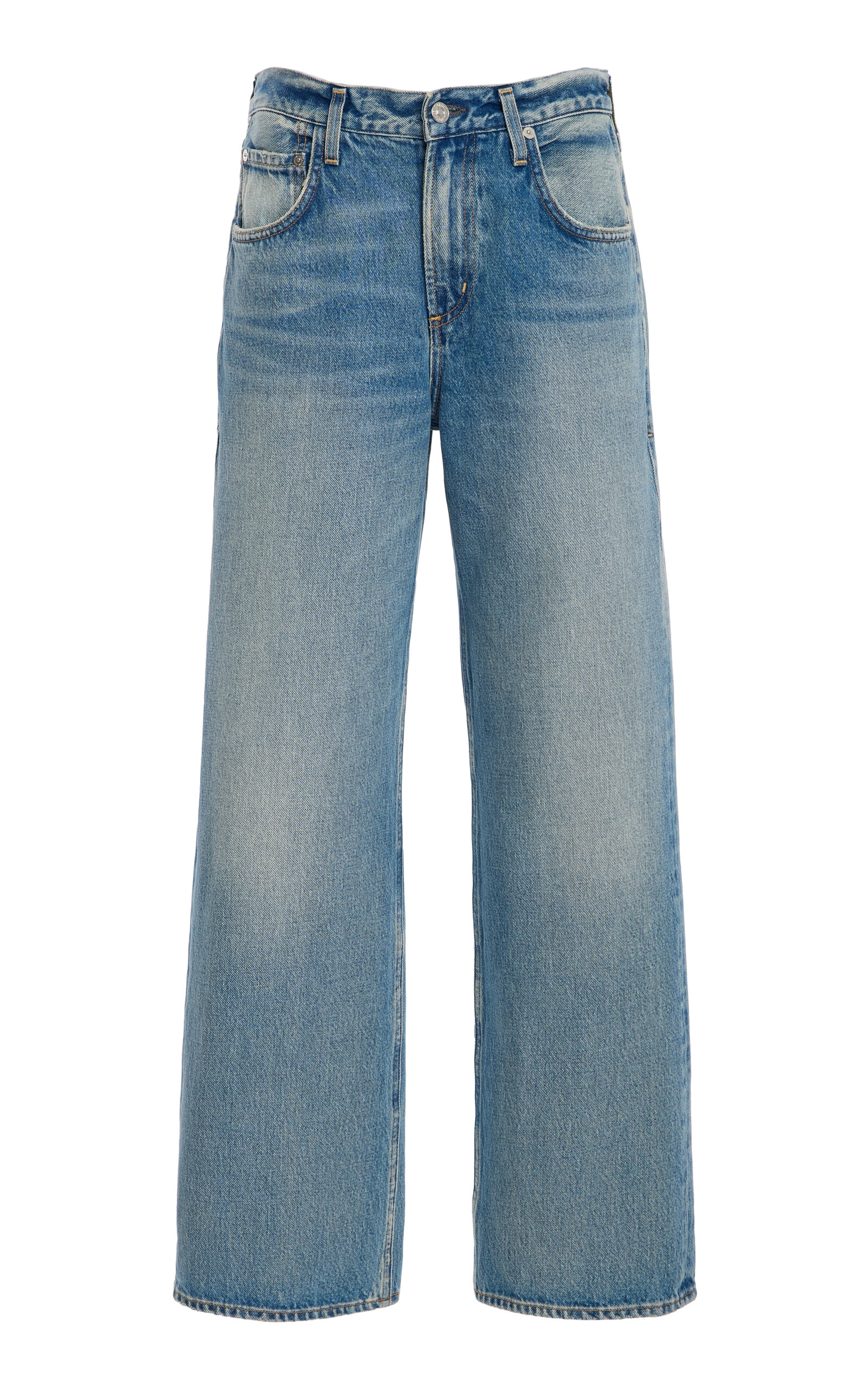 Citizens of Humanity Lindz Rigid Low-Rise Easy Straight-Leg Jeans
