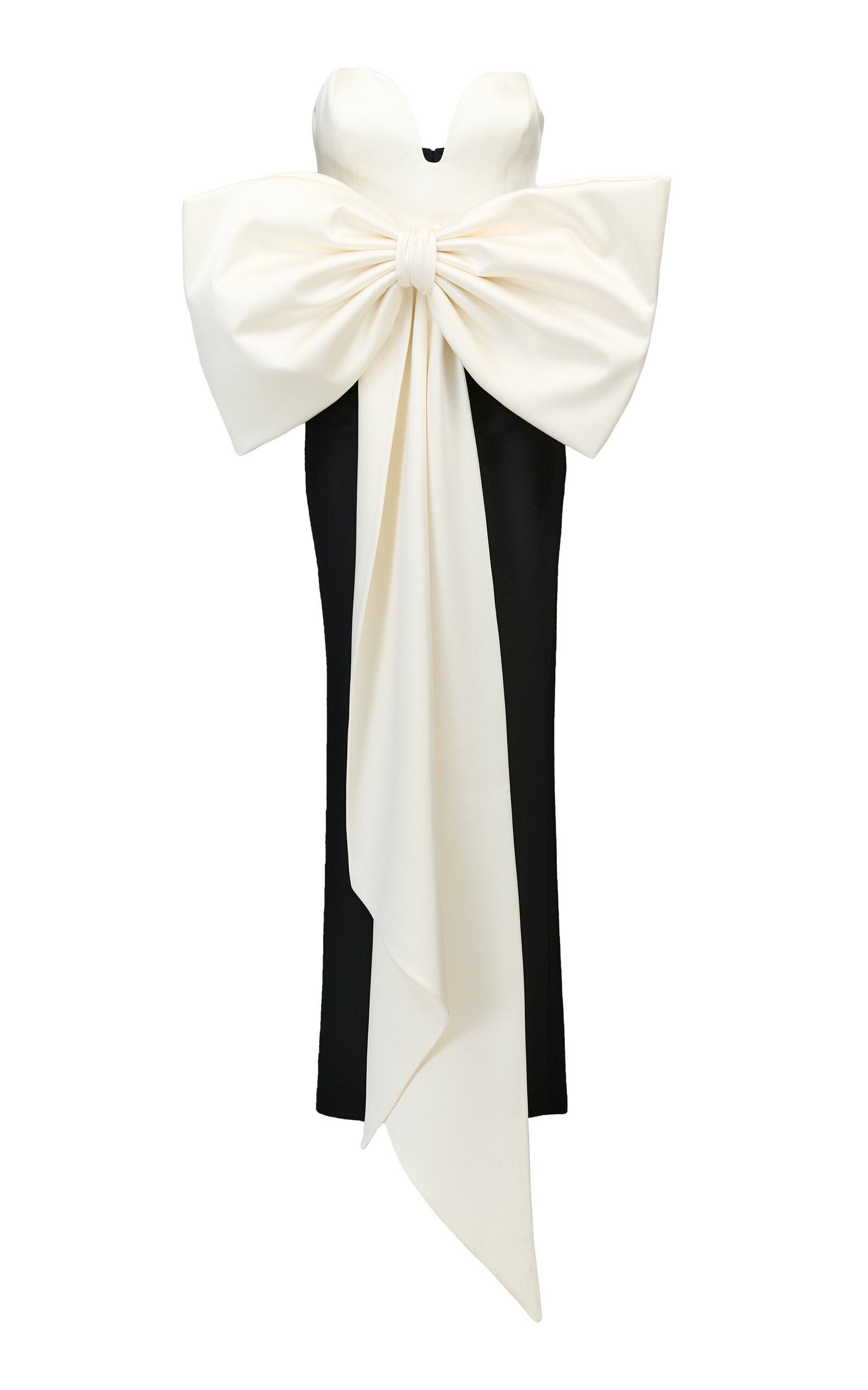 The New Arrivals Ilkyaz Ozel Peggy Dark Matter Dress In Black,white