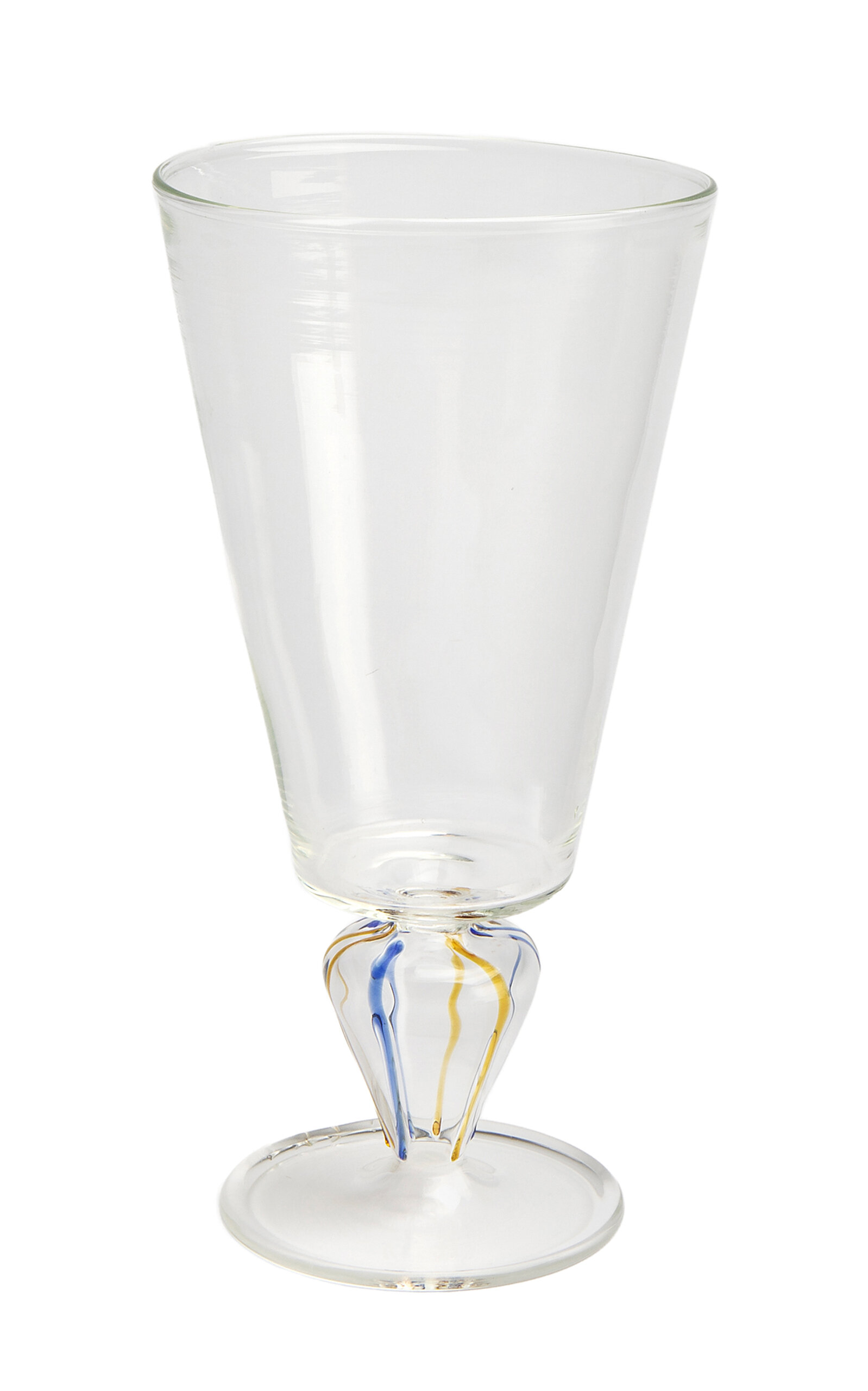 Gohar World Tangiers Glass Vase - White