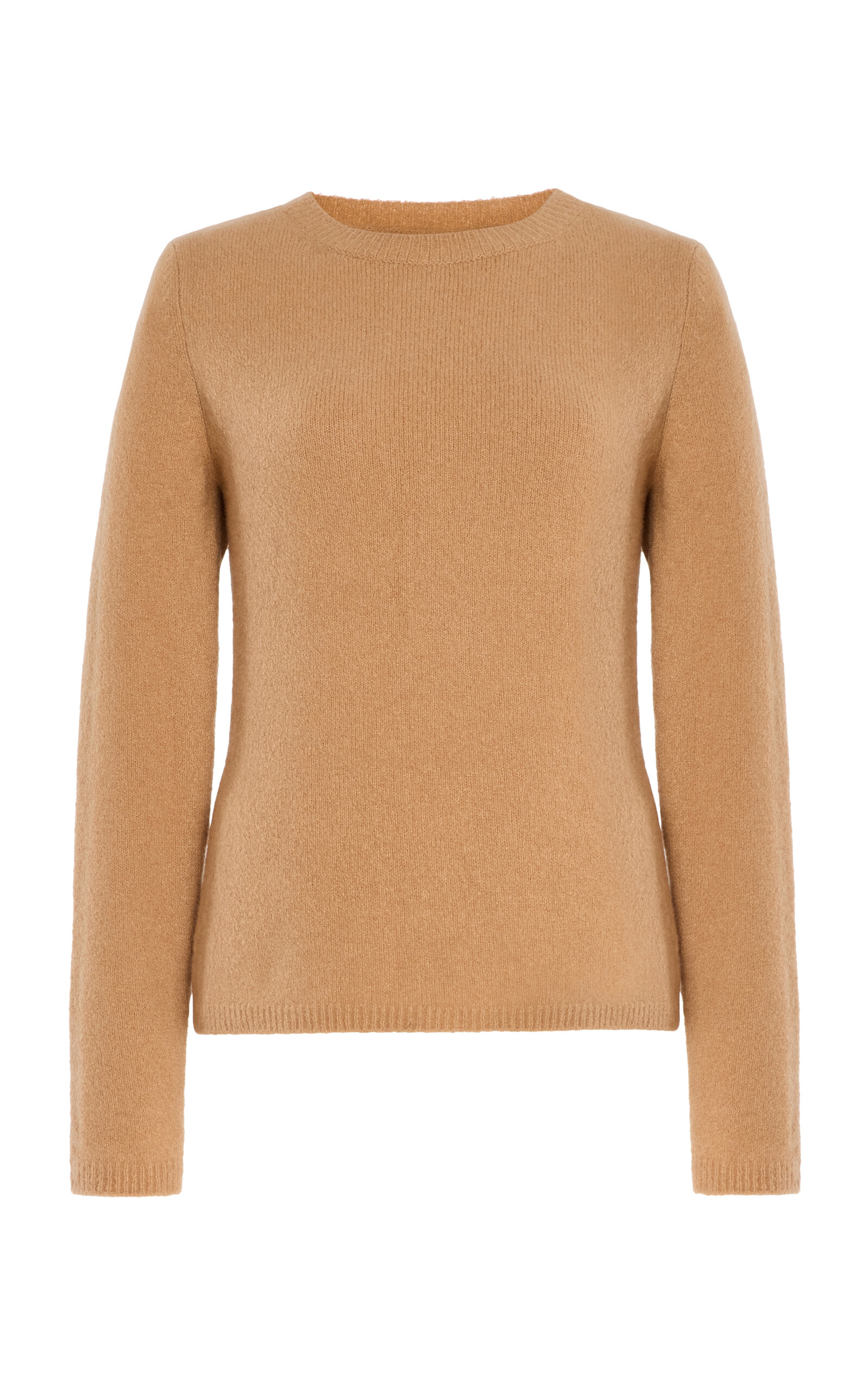 Sergio Hudson Crewneck Cashmere-Wool Sweater