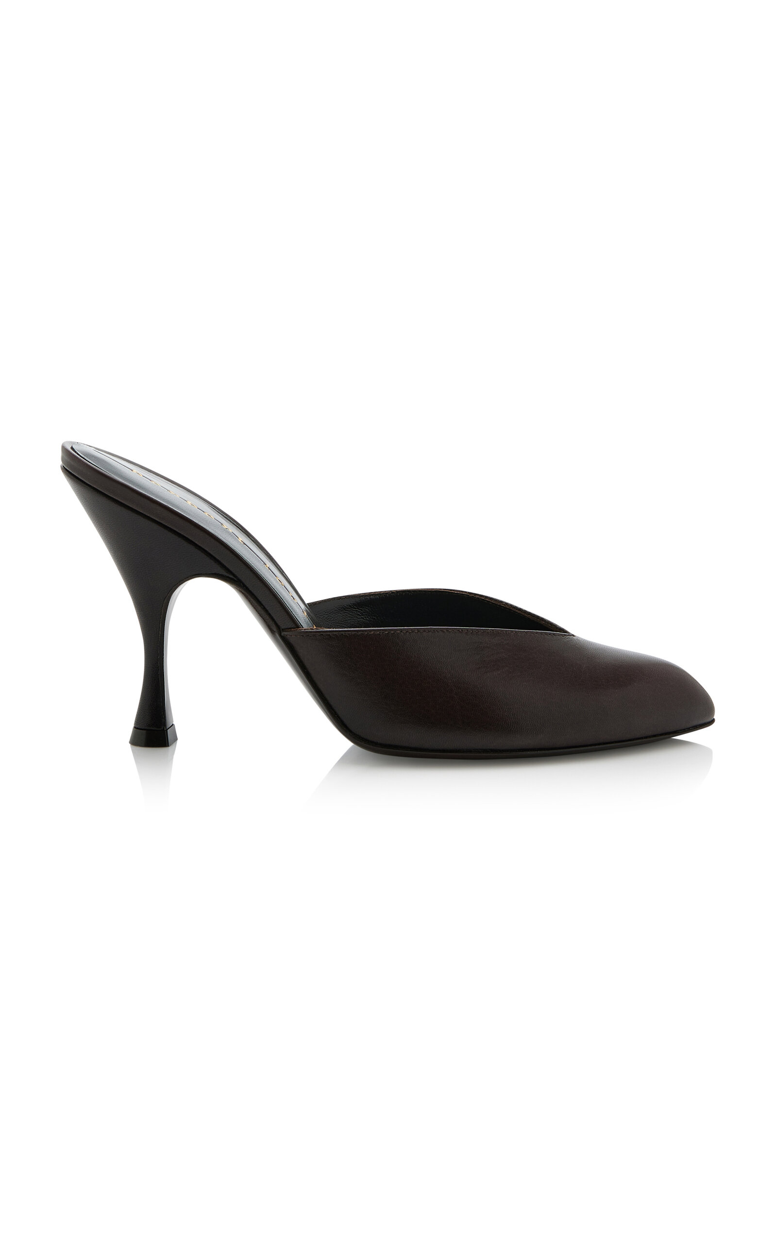 Herbert Levine Sitting Pretty Leather Mules