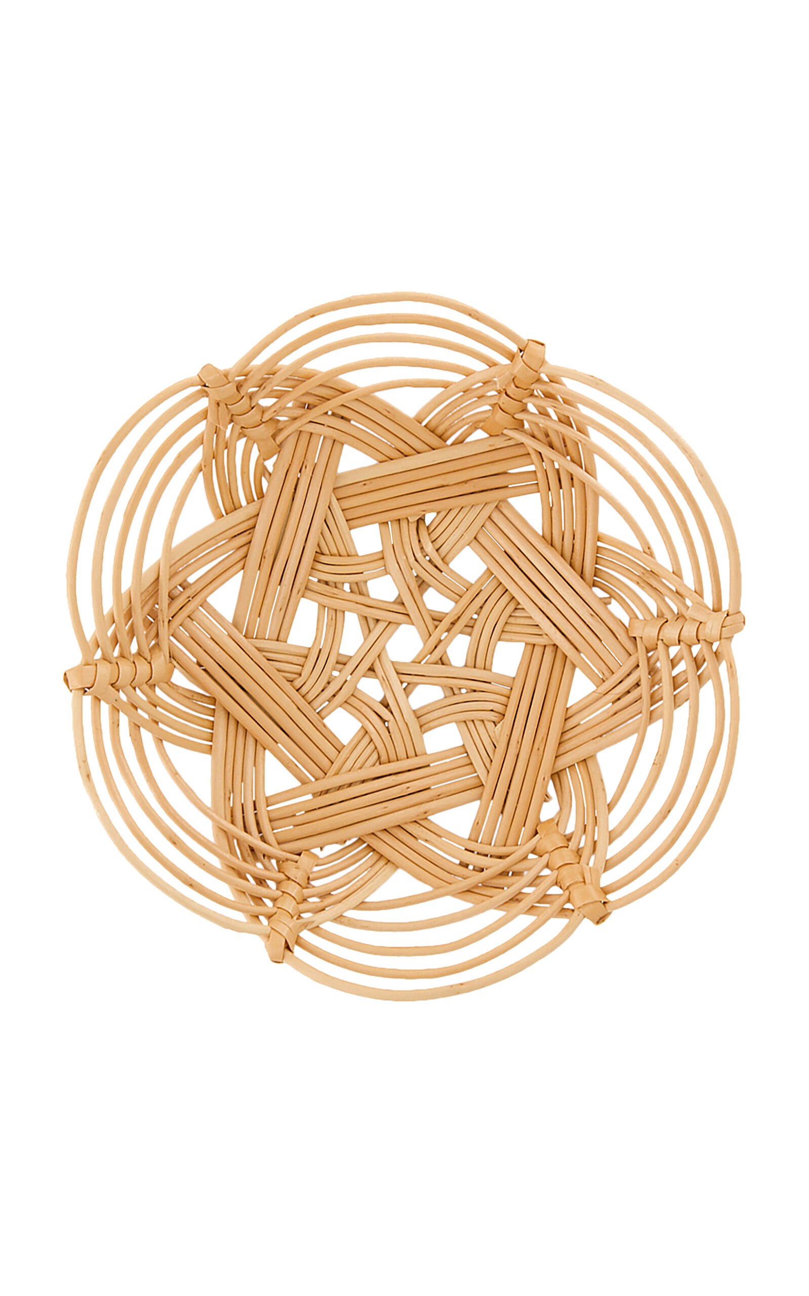 House of Capricorn Vitória Handmade Natural Wicker Small Bread Basket - Brown